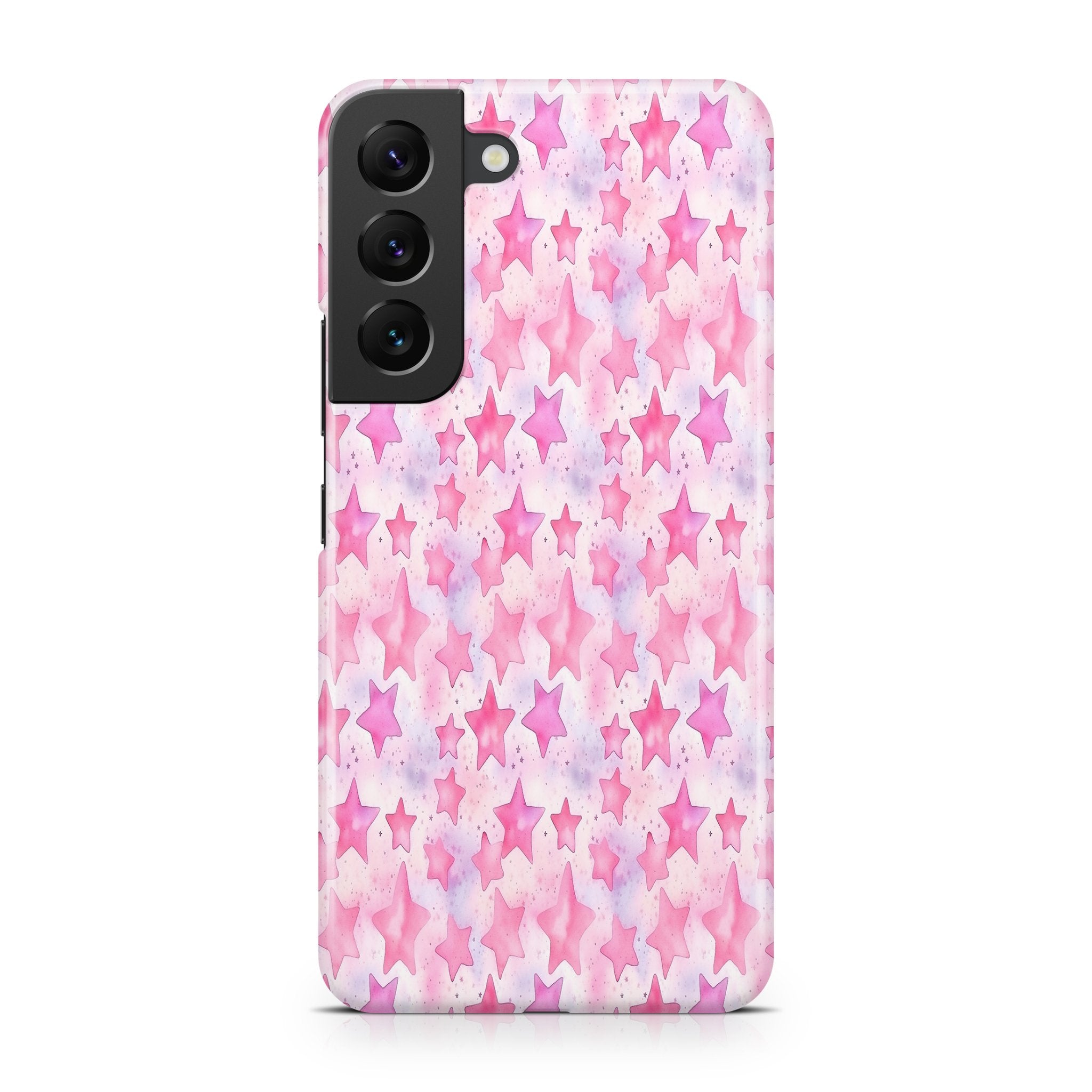 Pink Star - Samsung phone case designs by CaseSwagger