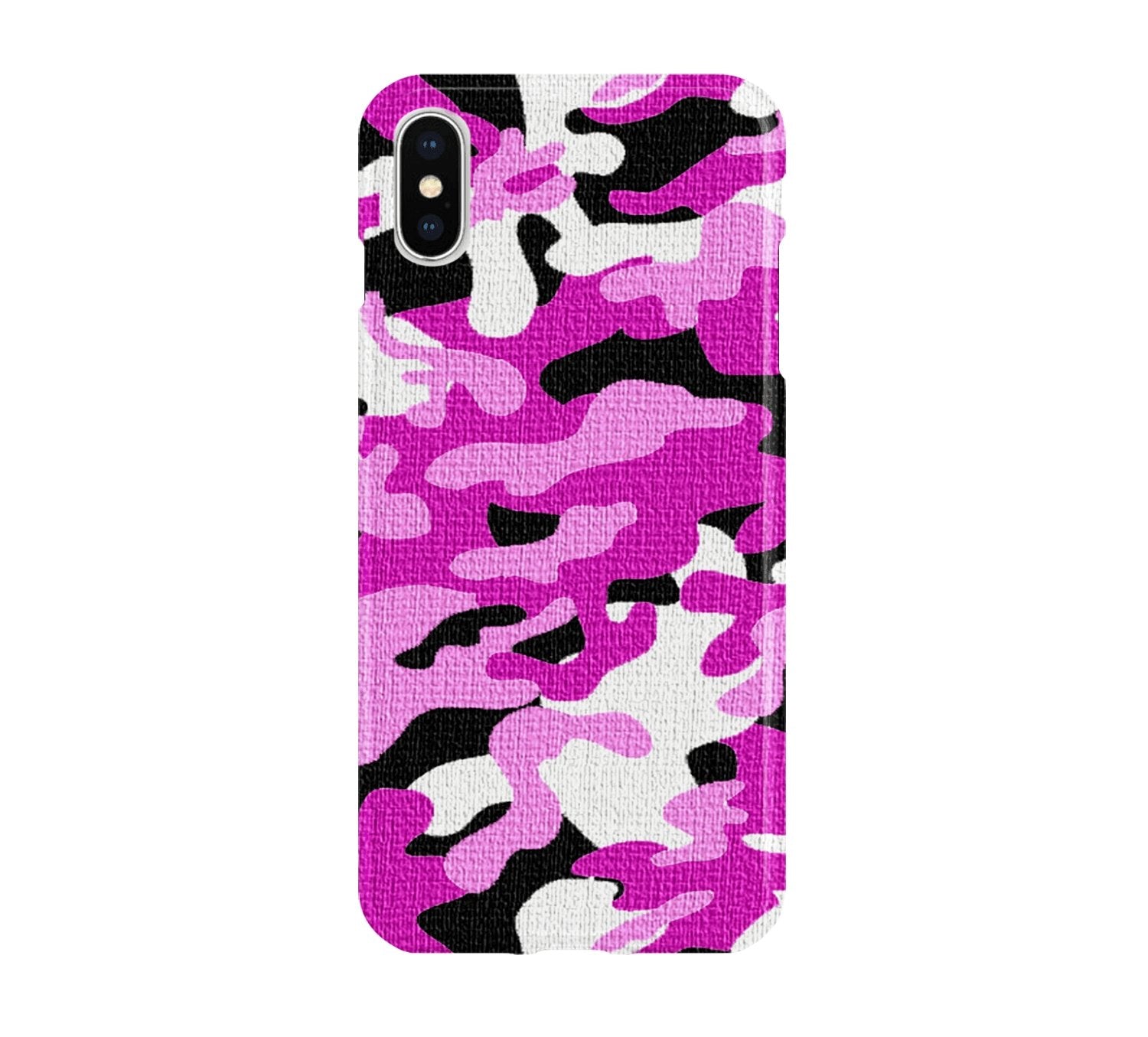 Pink Camo - iPhone phone case designs by CaseSwagger