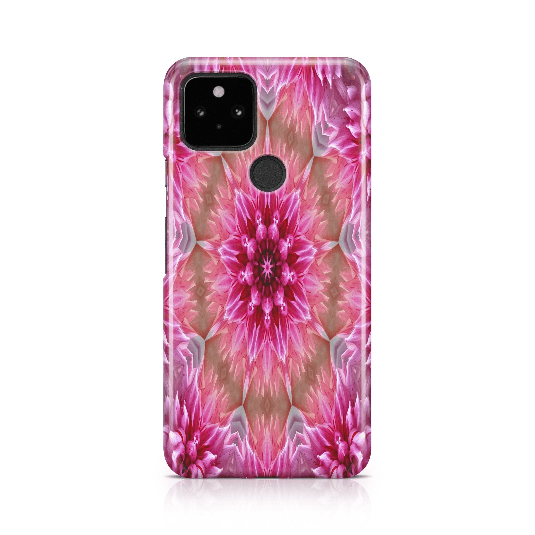 Pink Flowers - Google phone case designs by CaseSwagger