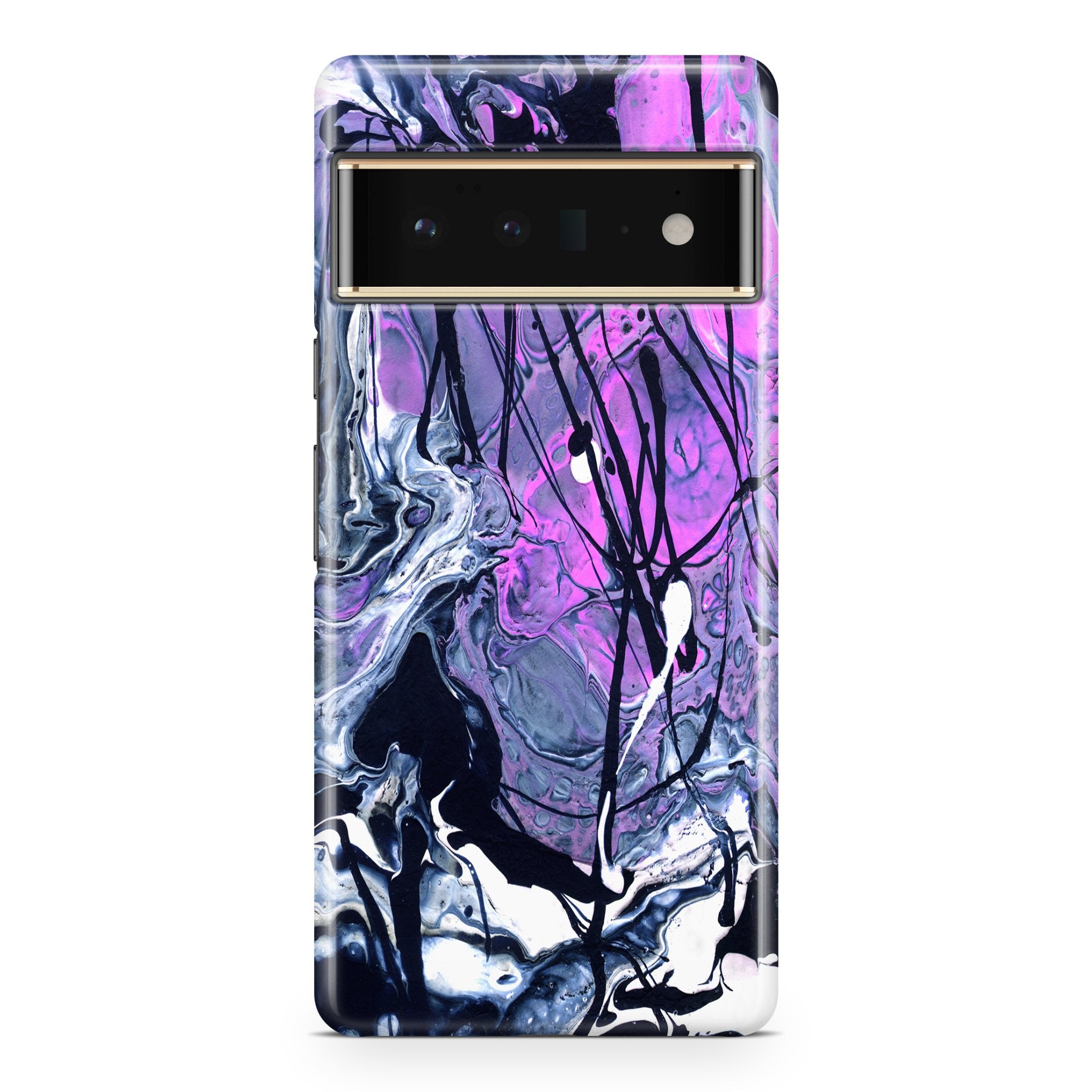 Pink Fluid Acrylic - Google phone case designs by CaseSwagger