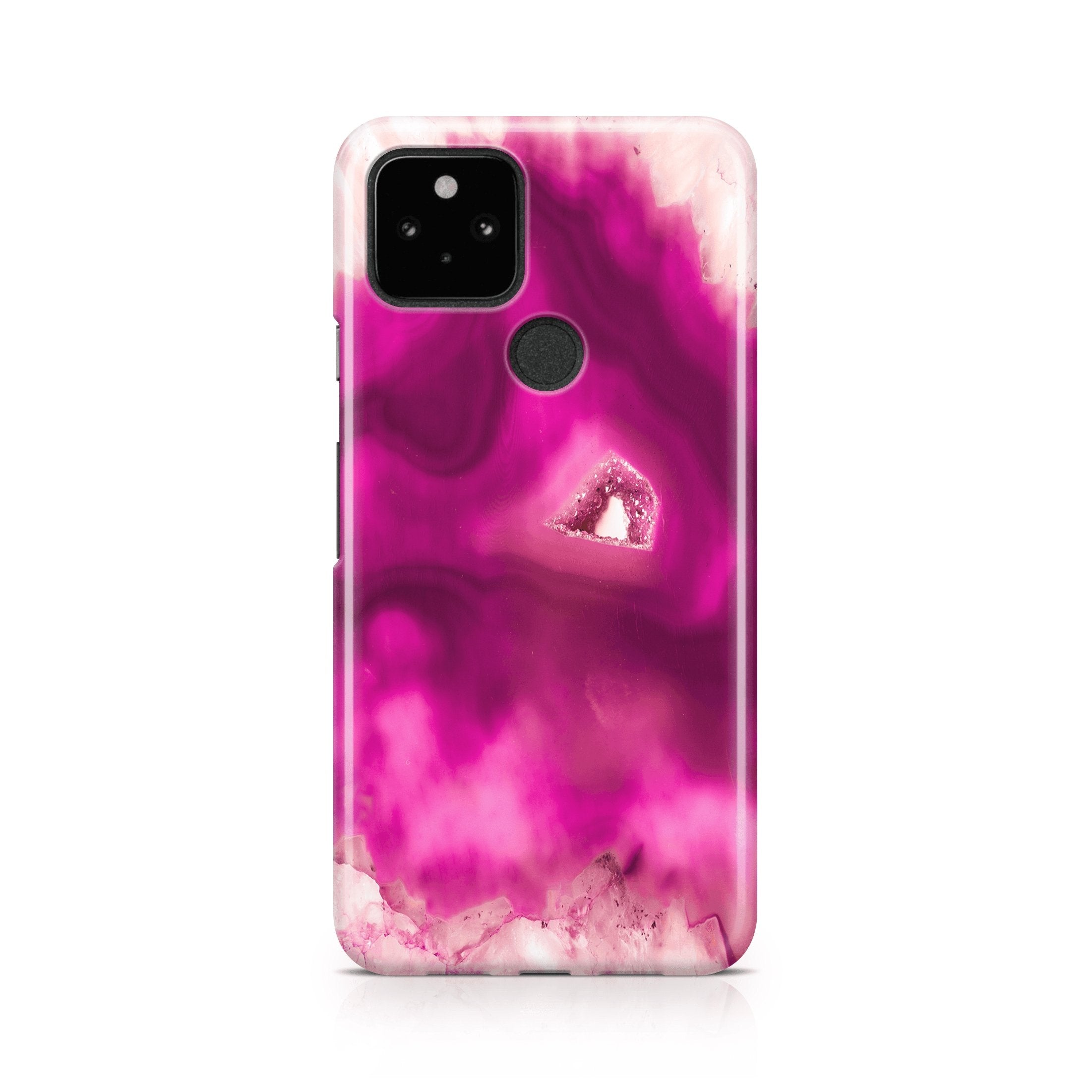 Pink Geode - Google phone case designs by CaseSwagger