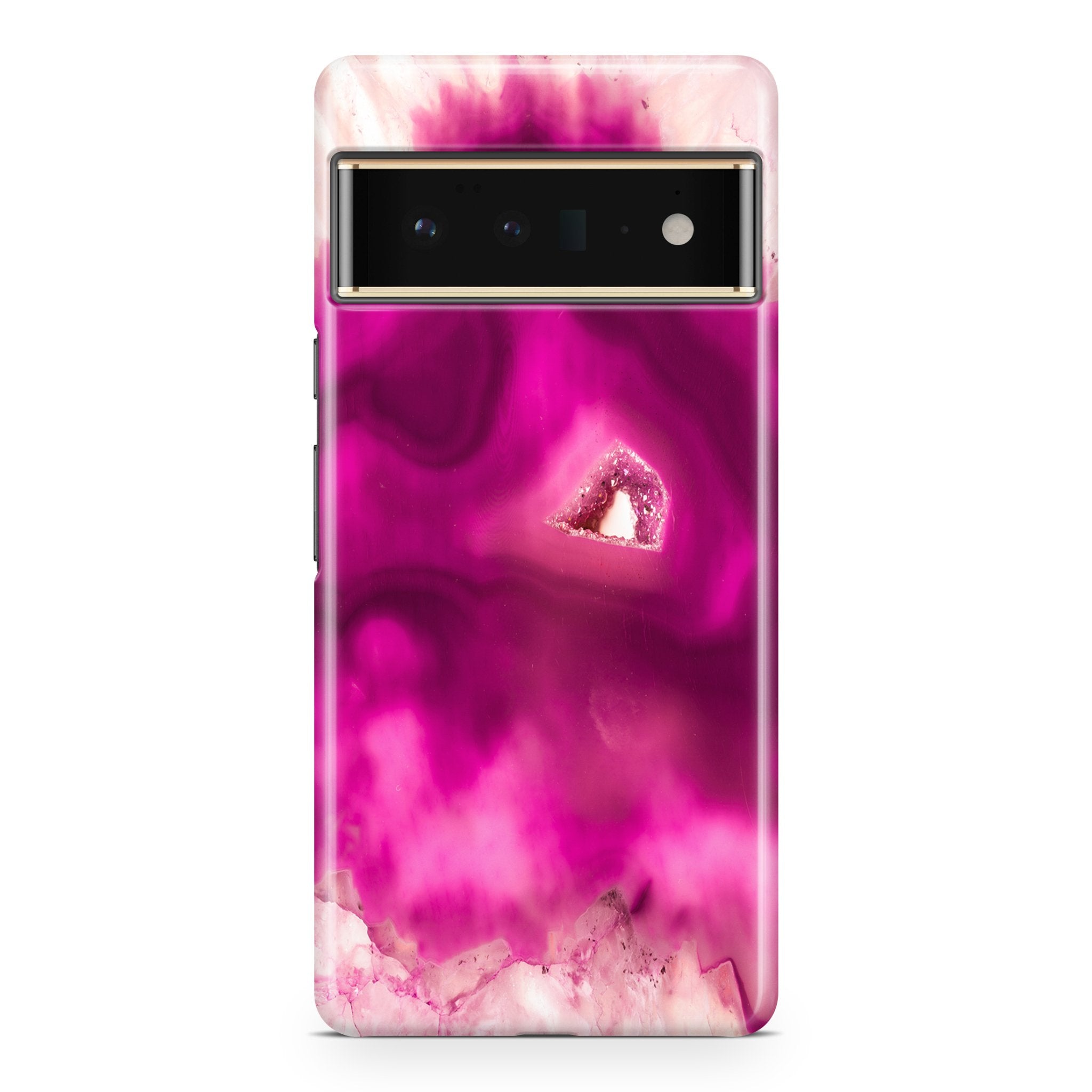 Pink Geode - Google phone case designs by CaseSwagger