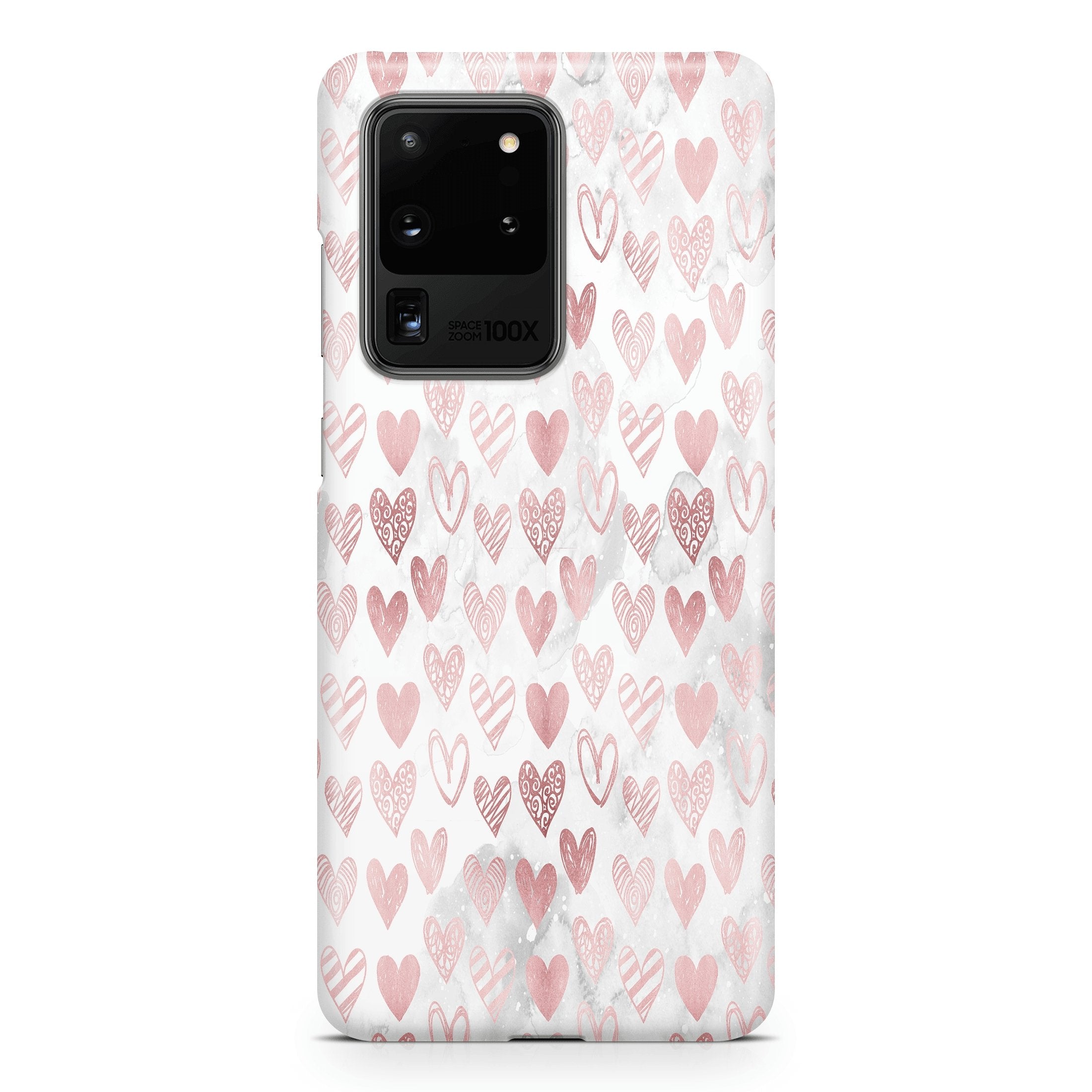 Pink Heart - Samsung phone case designs by CaseSwagger
