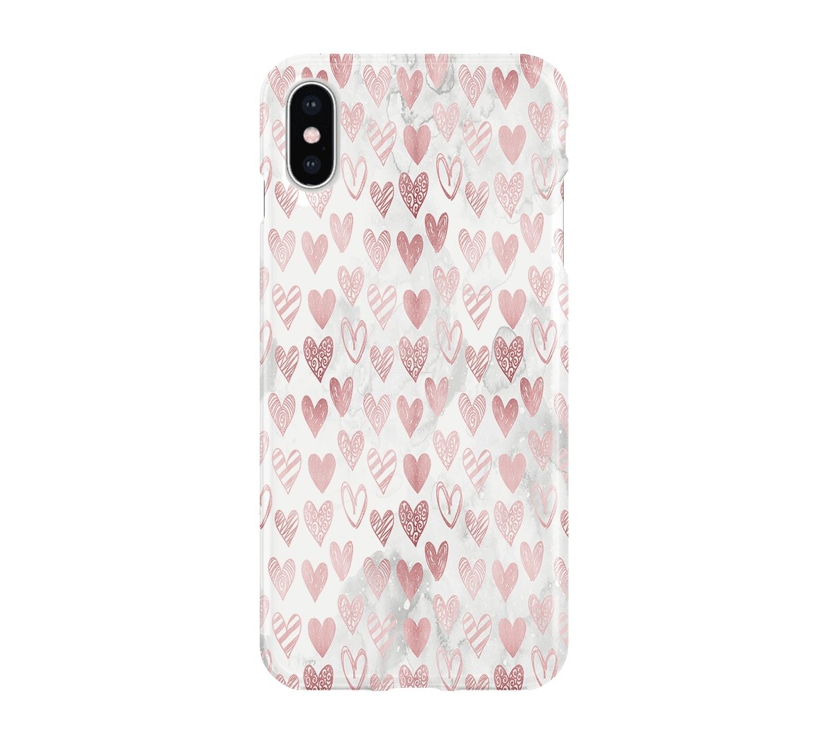 Pink Heart - iPhone phone case designs by CaseSwagger