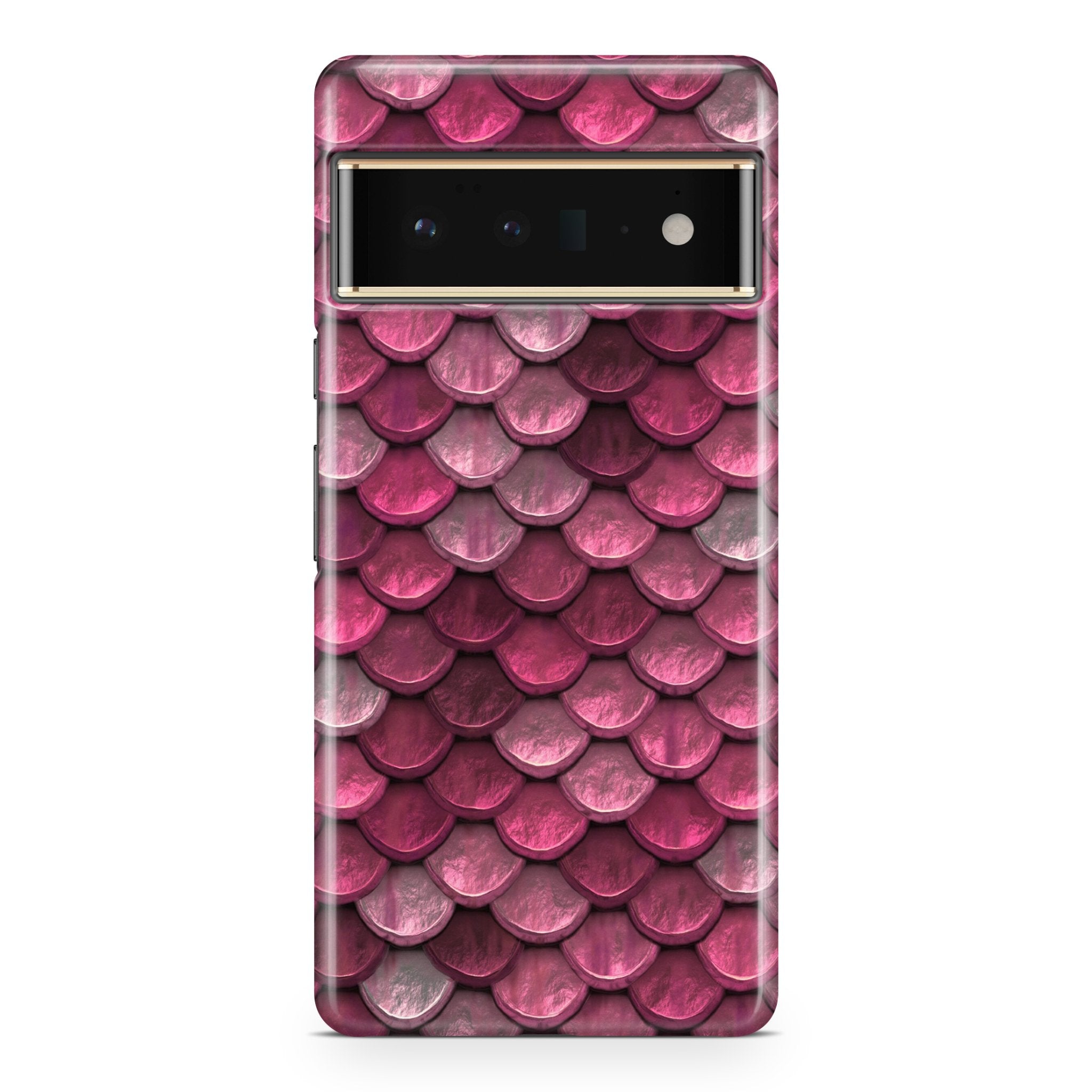 Pink Mermaid Scale - Google phone case designs by CaseSwagger