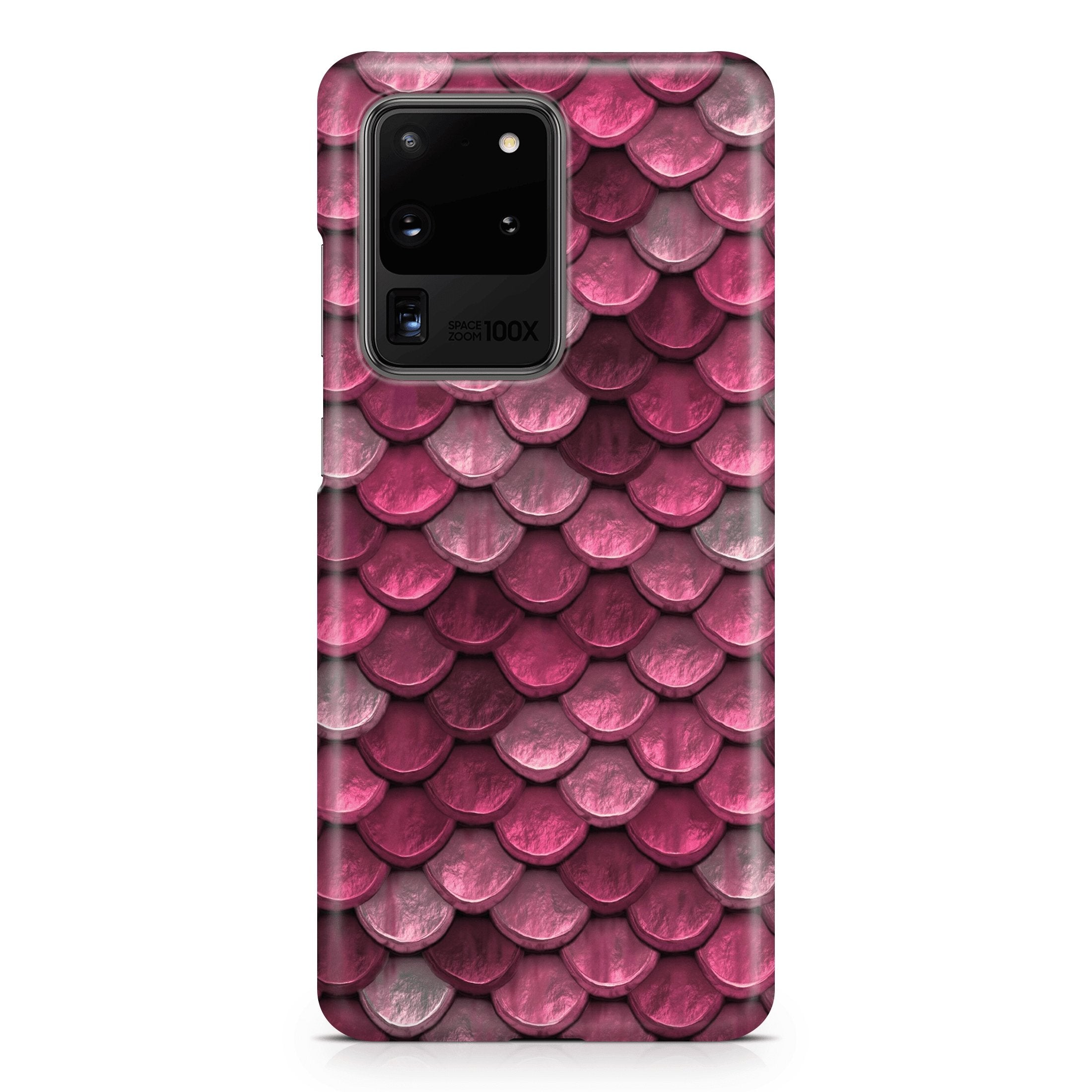 Pink Mermaid Scale - Samsung phone case designs by CaseSwagger