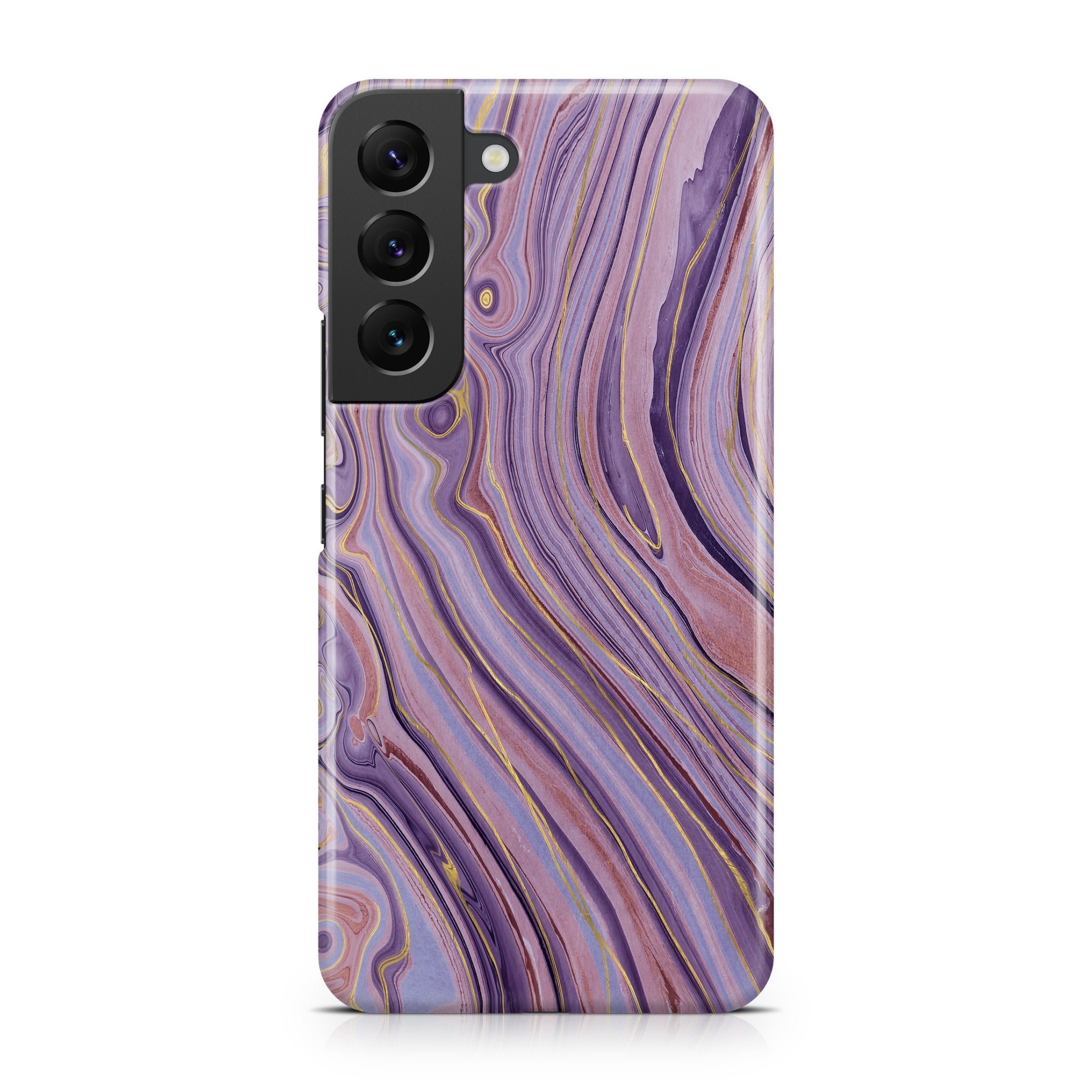 Pink Purple Agate - Samsung phone case designs by CaseSwagger