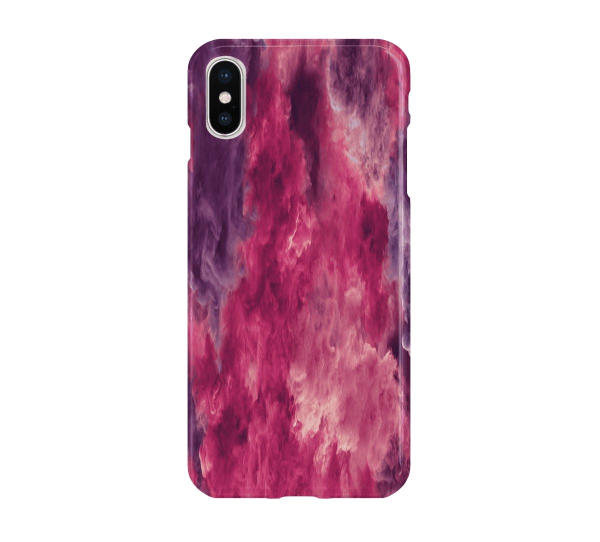 Pink Smoke Cloud - iPhone phone case designs by CaseSwagger