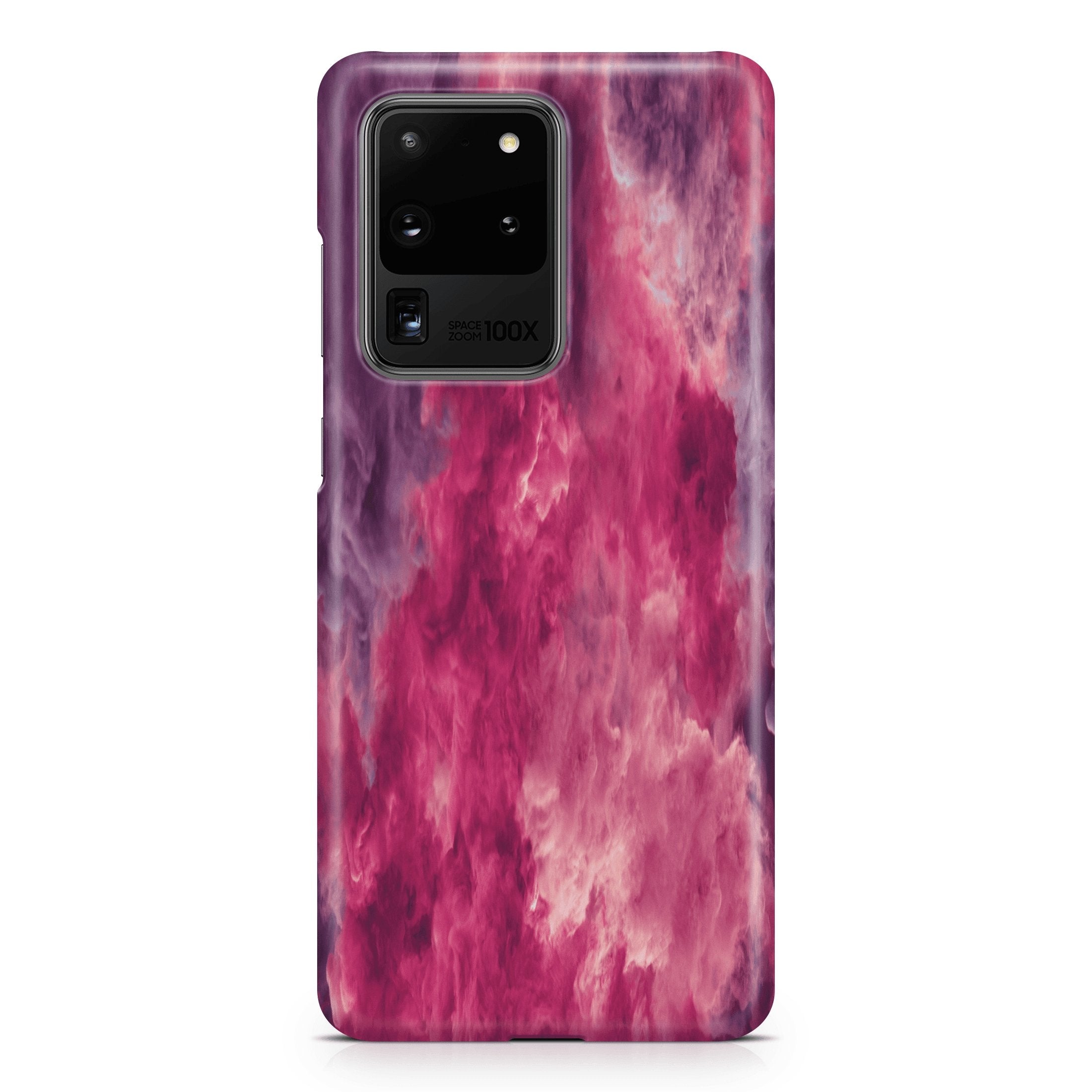 Pink Smoke Cloud - Samsung phone case designs by CaseSwagger