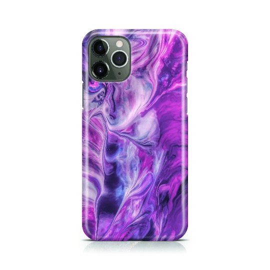 Pink & Blue Abstract - iPhone phone case designs by CaseSwagger