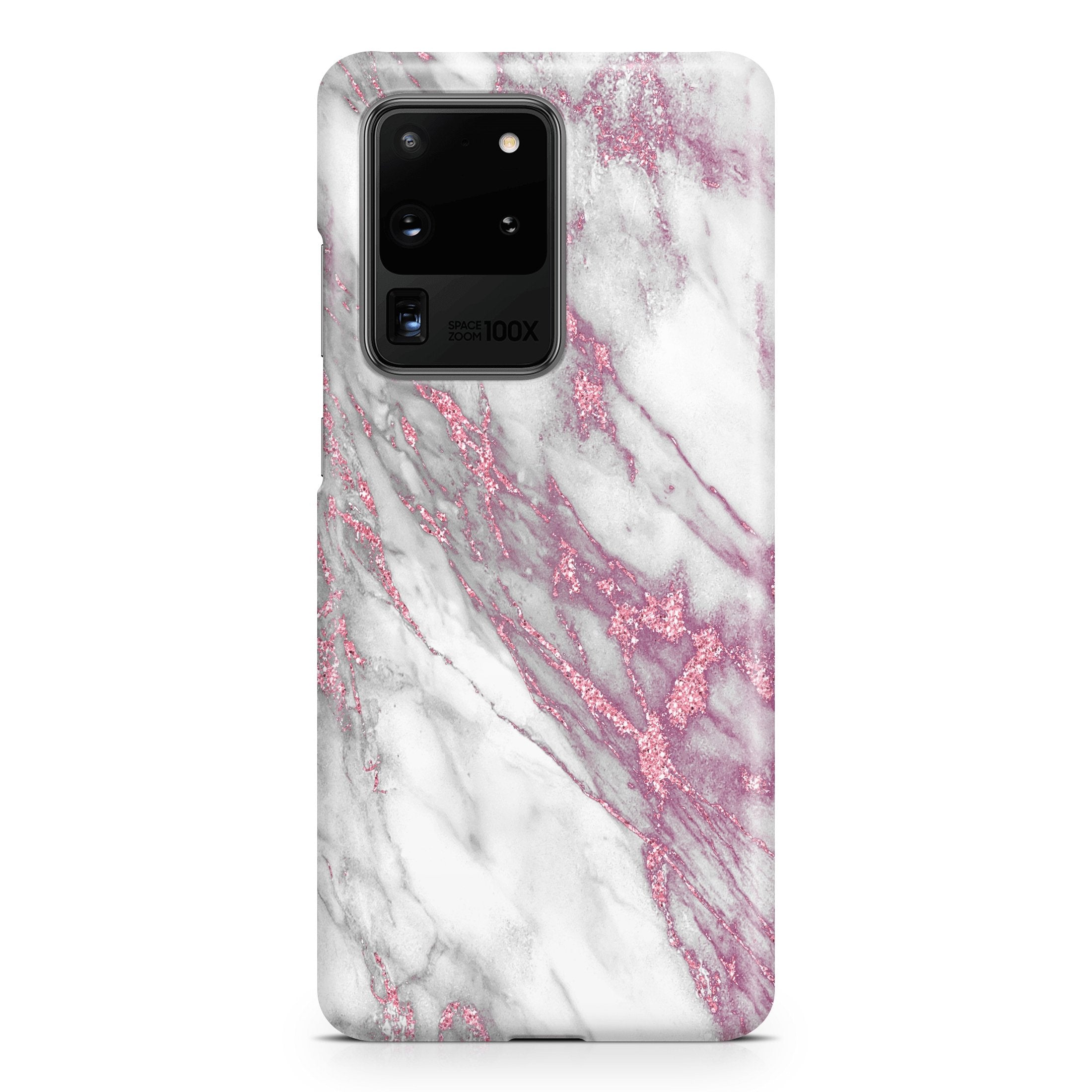 Pink & White Marble - Samsung