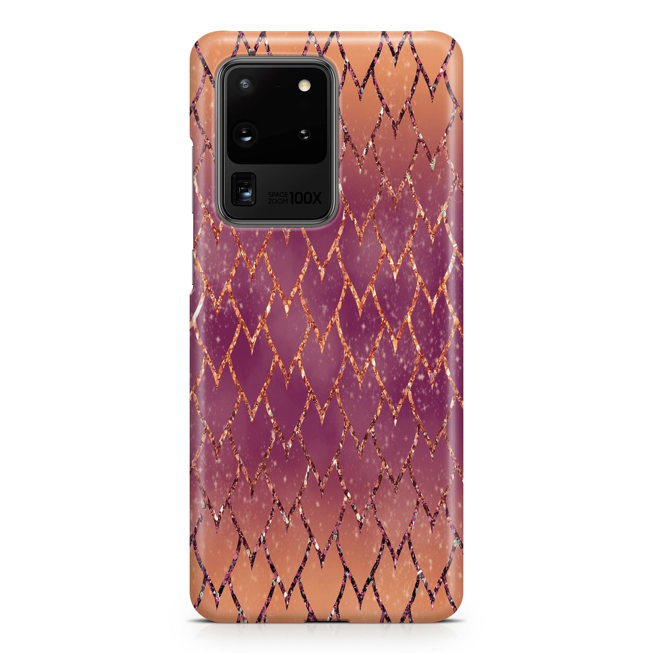 Pumpkin Spice Dragonscale - Samsung phone case designs by CaseSwagger