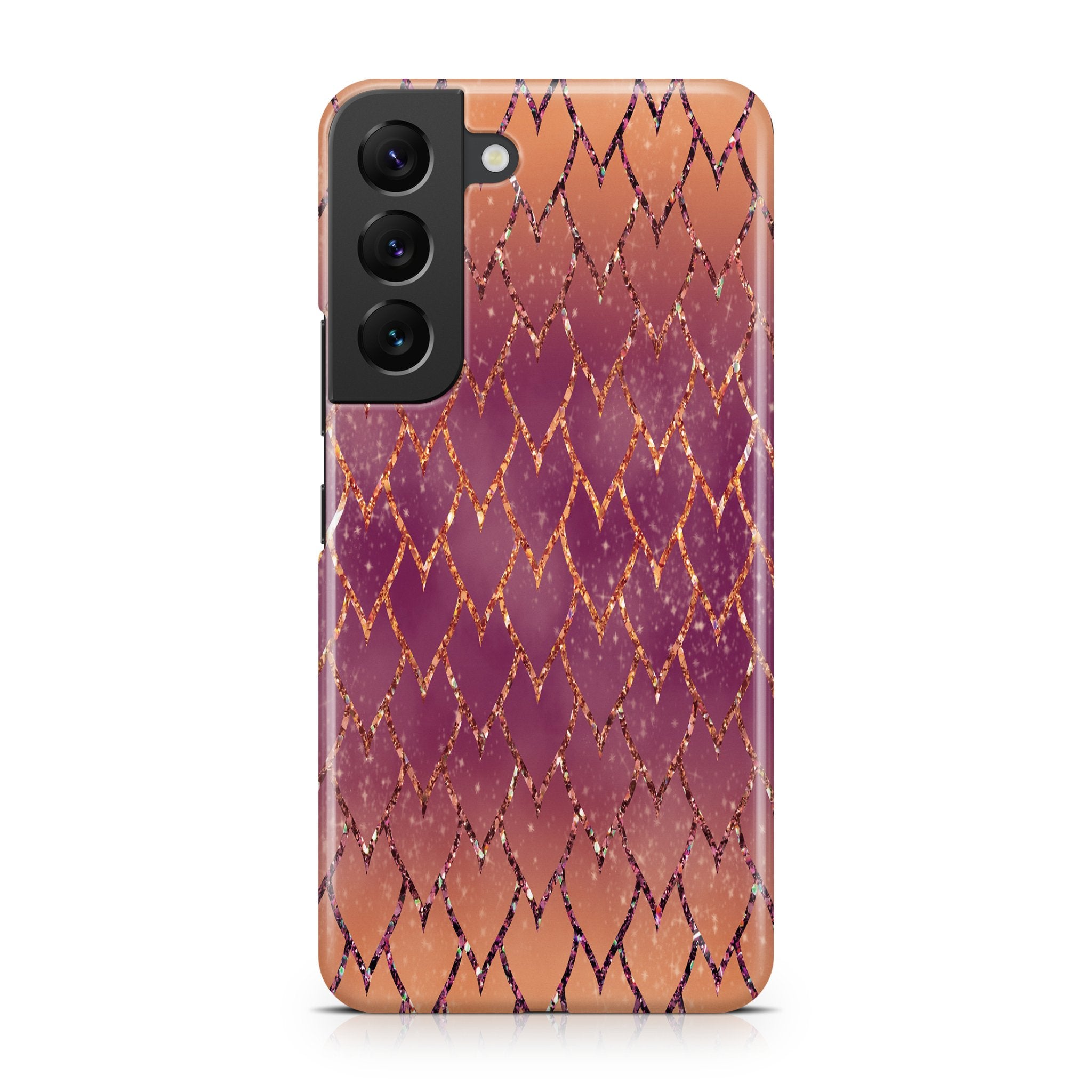 Pumpkin Spice Dragonscale - Samsung phone case designs by CaseSwagger