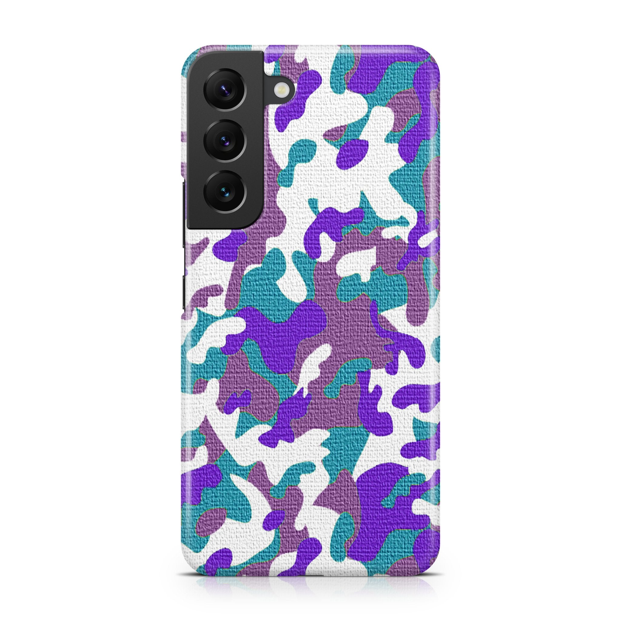 Purple Camo - Samsung phone case designs by CaseSwagger
