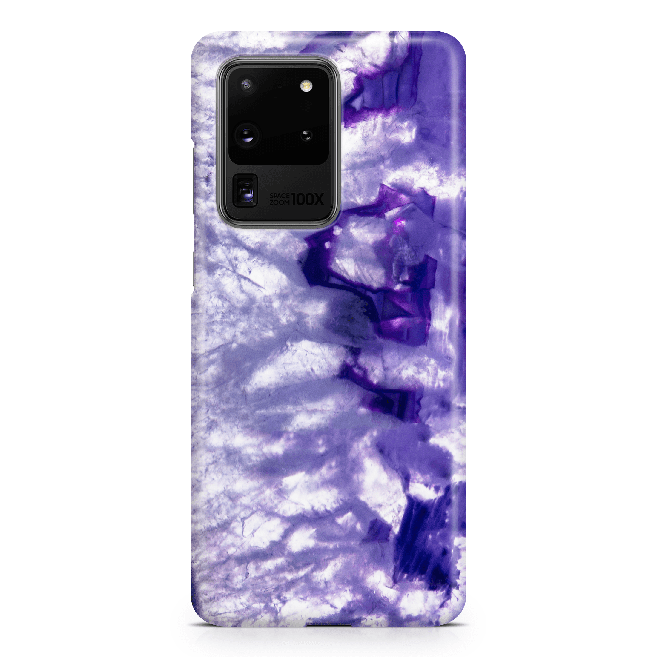 Purple Geode II - Samsung phone case designs by CaseSwagger
