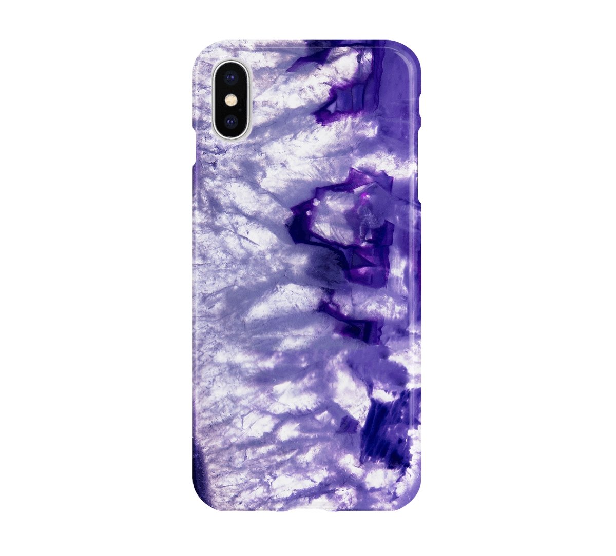 Purple Geode II - iPhone phone case designs by CaseSwagger