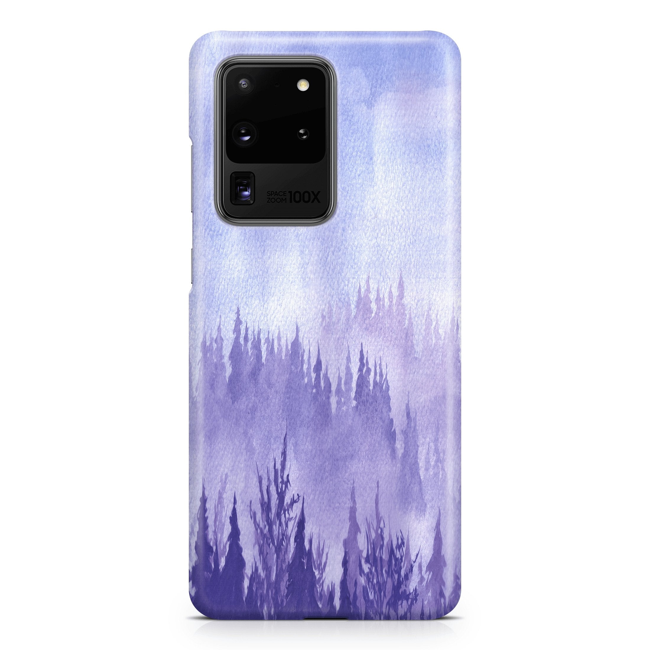 Purple Hills - Samsung phone case designs by CaseSwagger