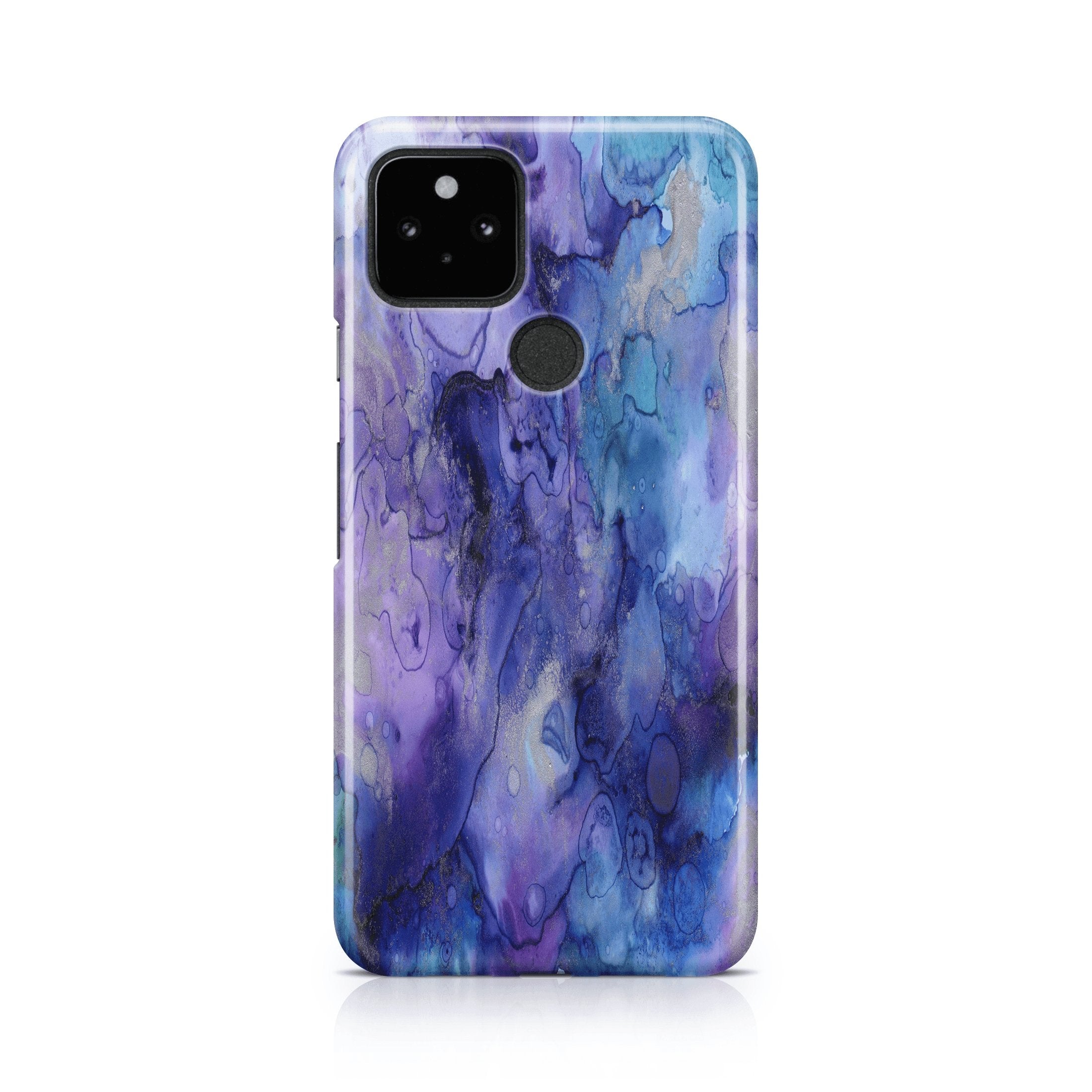 Purple InkDeco - Google phone case designs by CaseSwagger