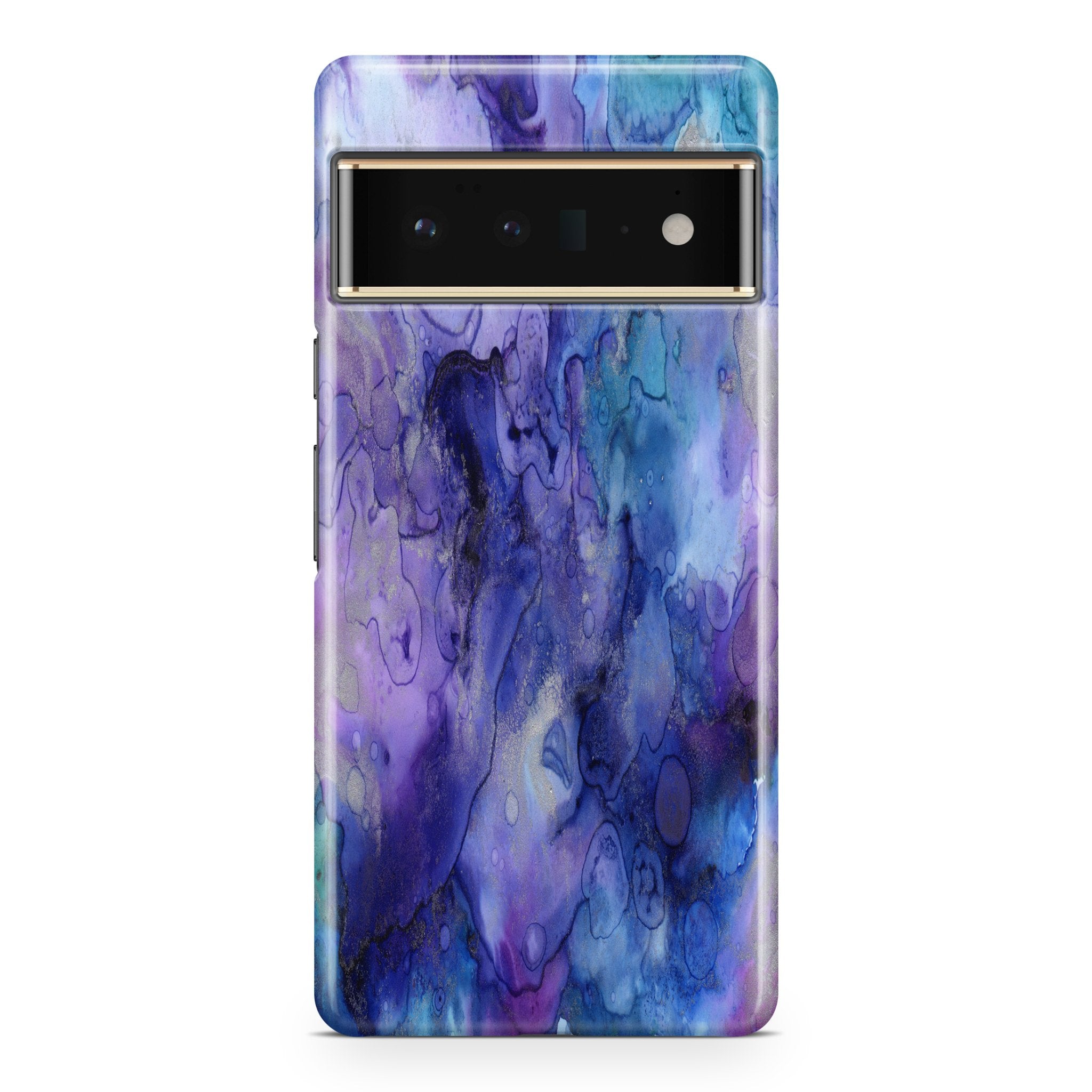 Purple InkDeco - Google phone case designs by CaseSwagger