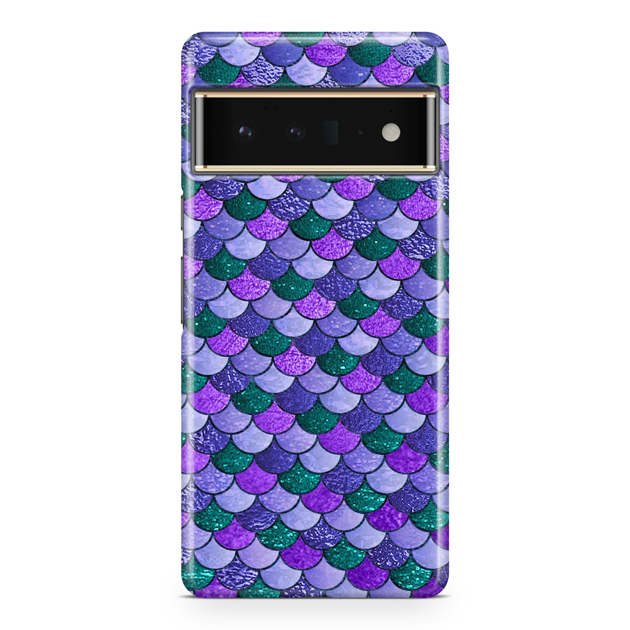 Purple Mermaid Scale - Google phone case designs by CaseSwagger