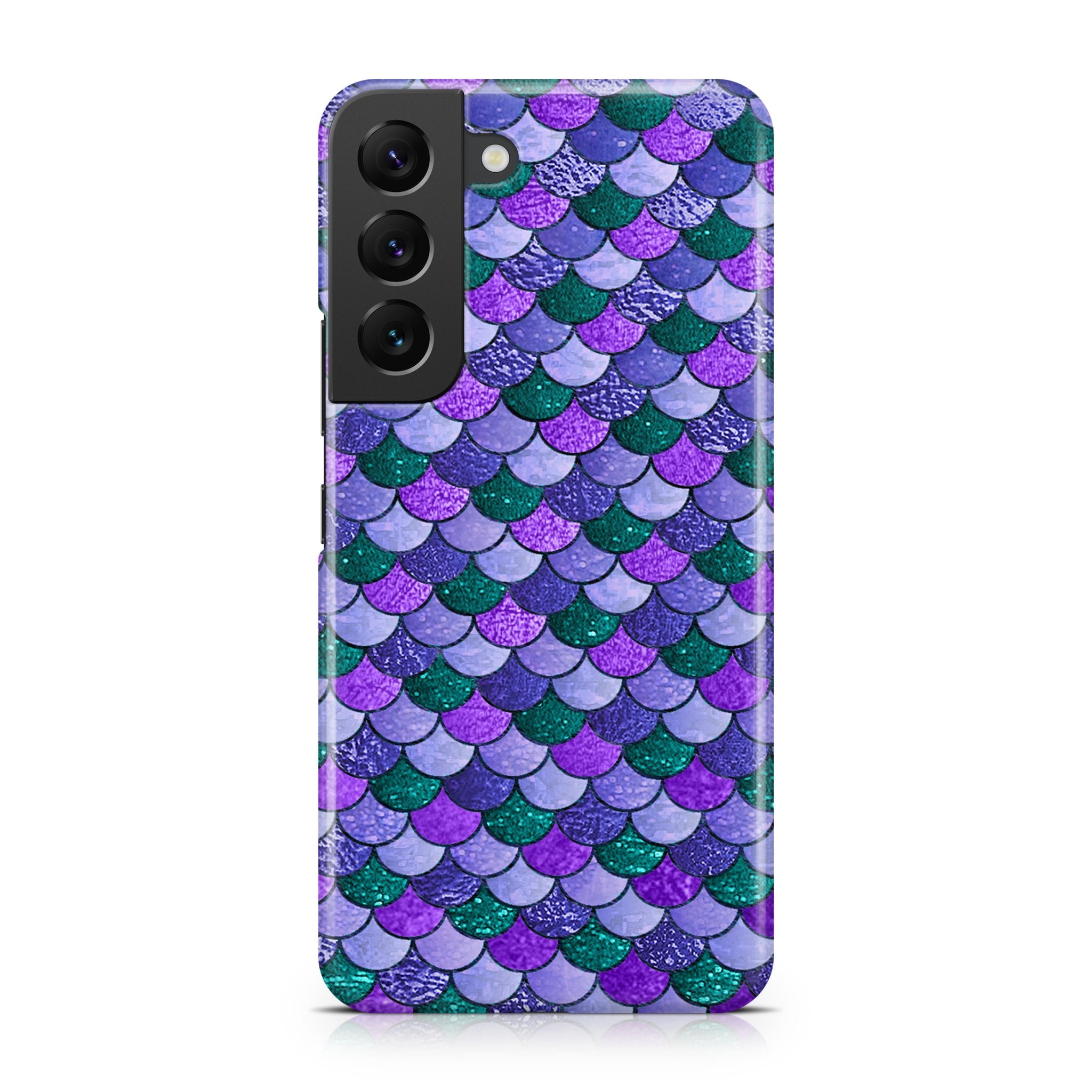 Purple Mermaid Scale - Samsung phone case designs by CaseSwagger