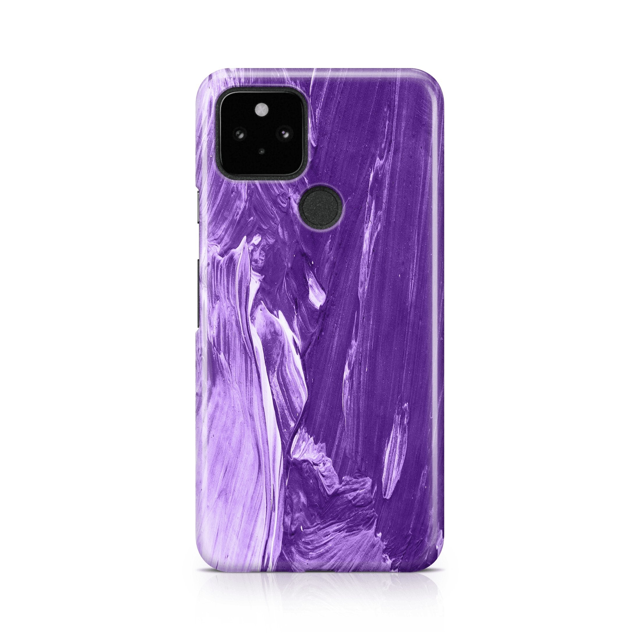 Purple Oil Paint III - Google phone case designs by CaseSwagger