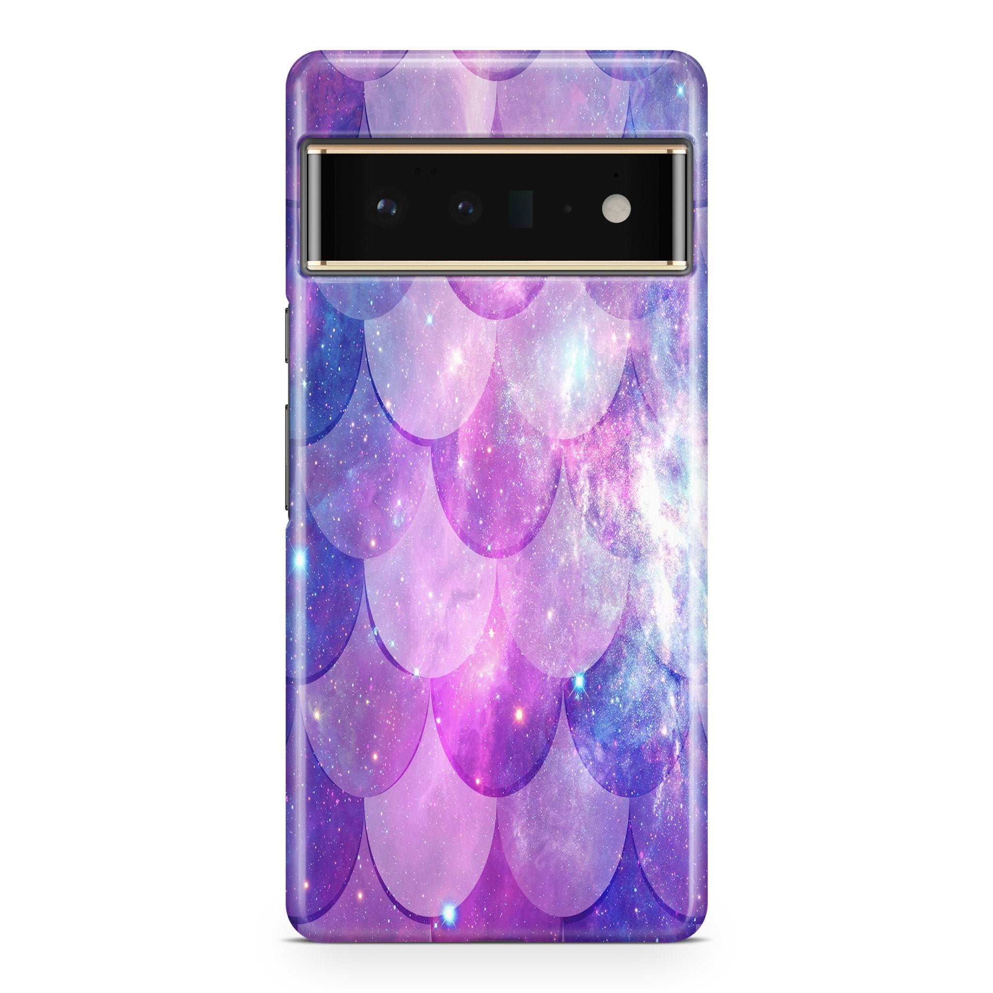 Purple Space Mermaid Scale - Google phone case designs by CaseSwagger