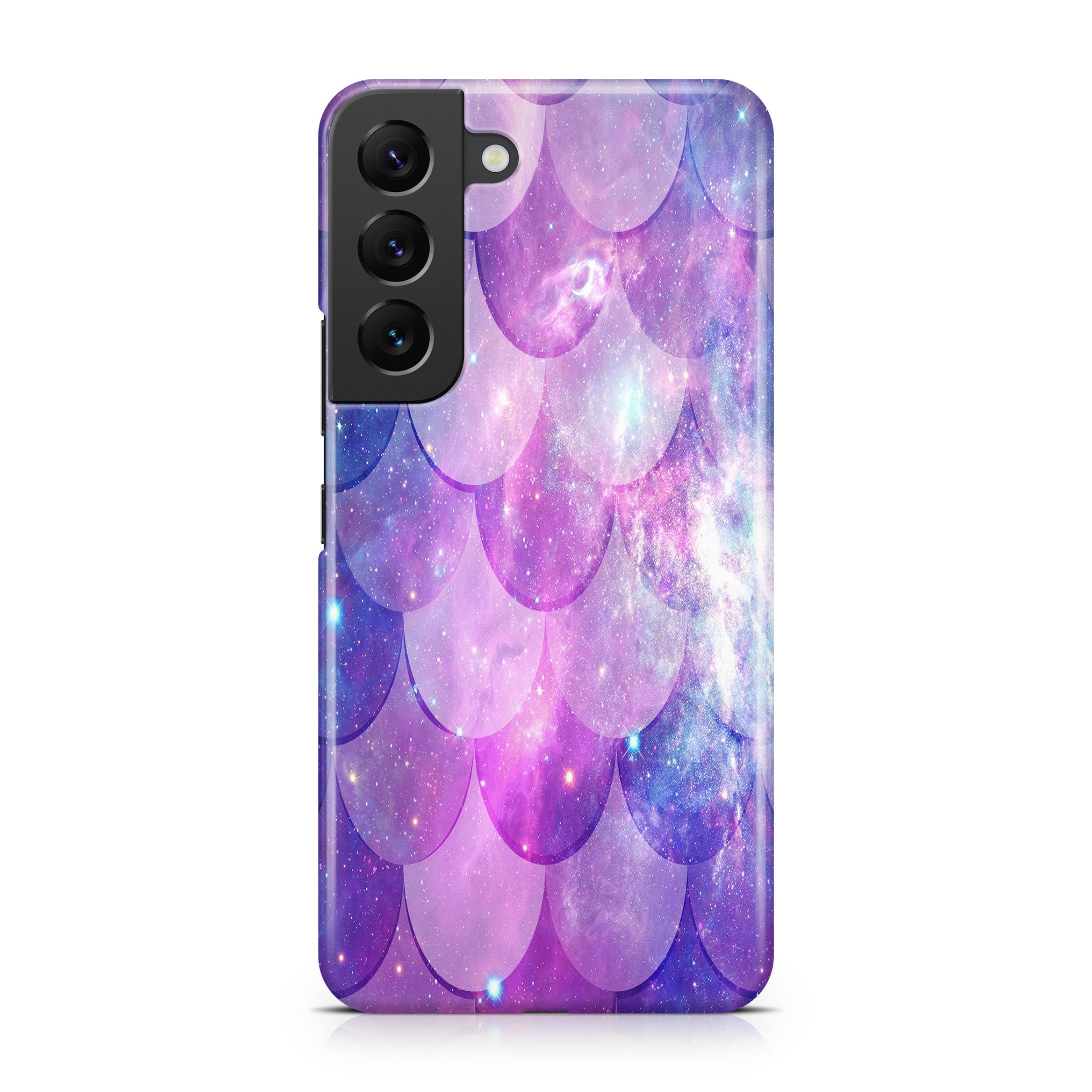Purple Space Mermaid Scale - Samsung phone case designs by CaseSwagger