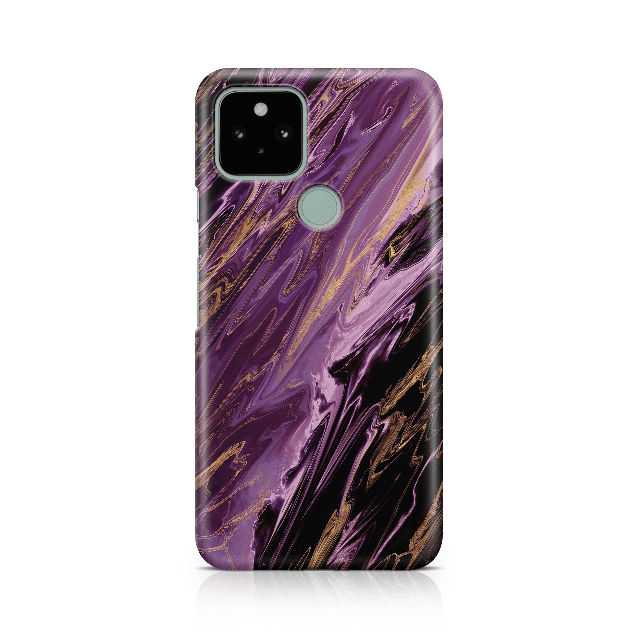 Purple Swirl Agate - Google phone case designs by CaseSwagger