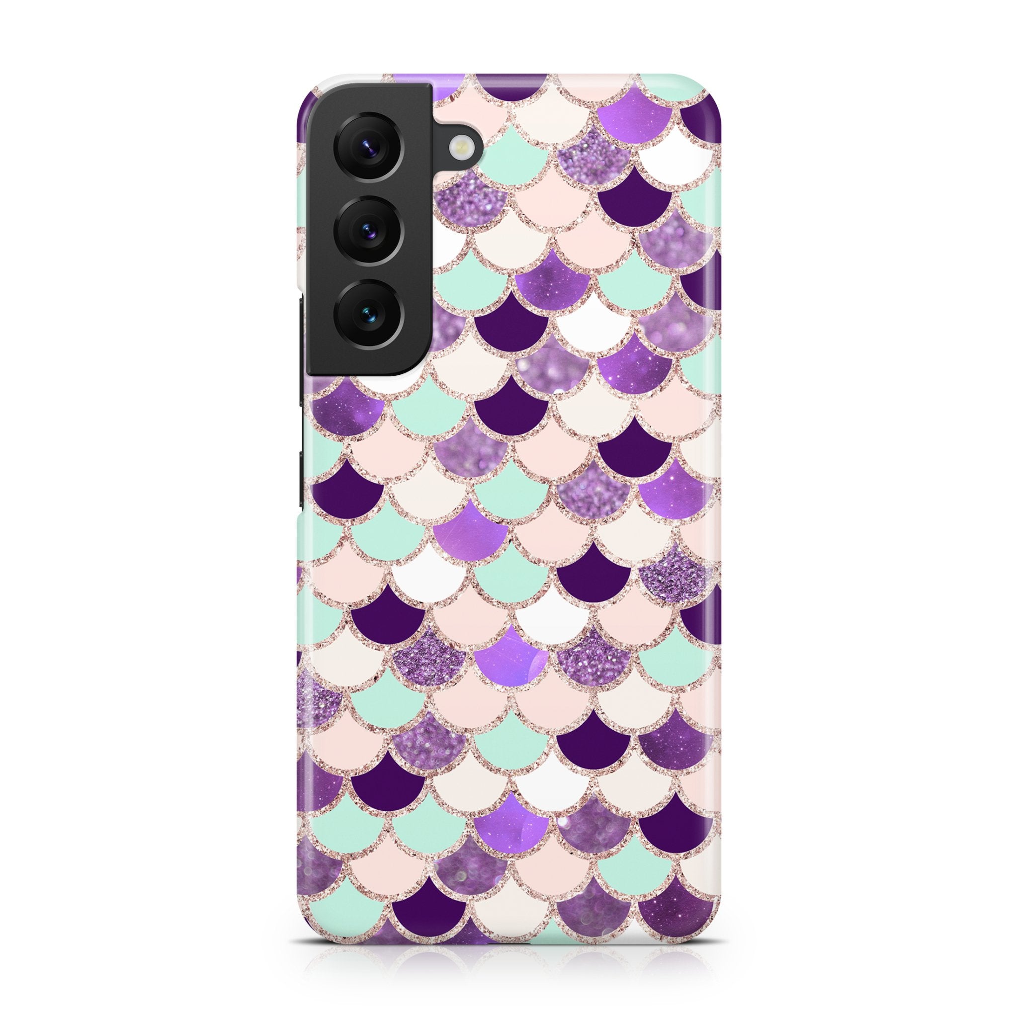 Purple & Pink Mermaid Scale - Samsung phone case designs by CaseSwagger