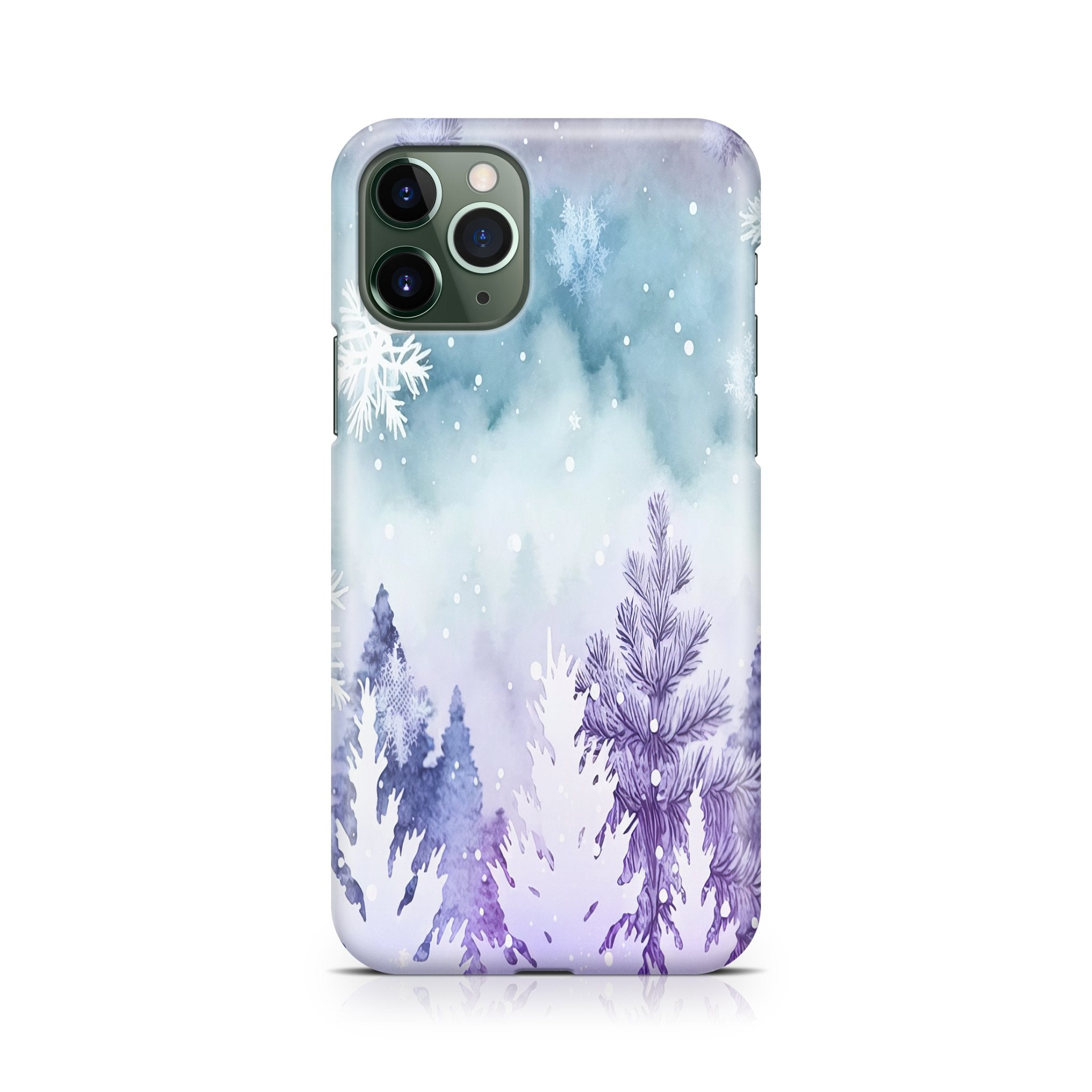 Quiet Snowfall - iPhone phone case designs by CaseSwagger