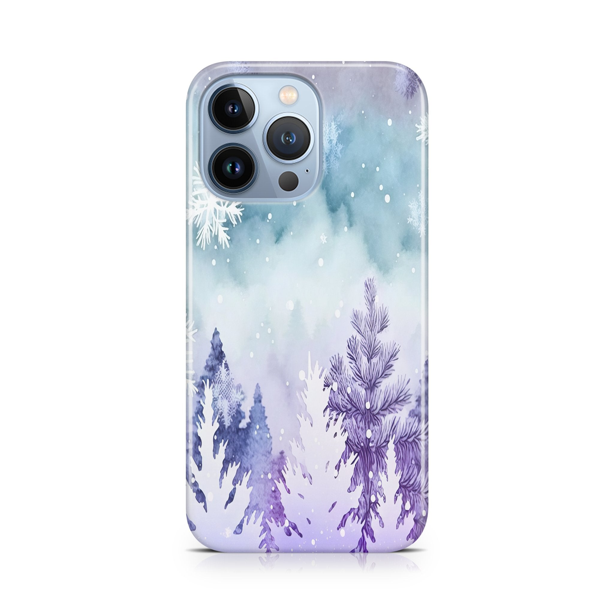 Quiet Snowfall - iPhone phone case designs by CaseSwagger