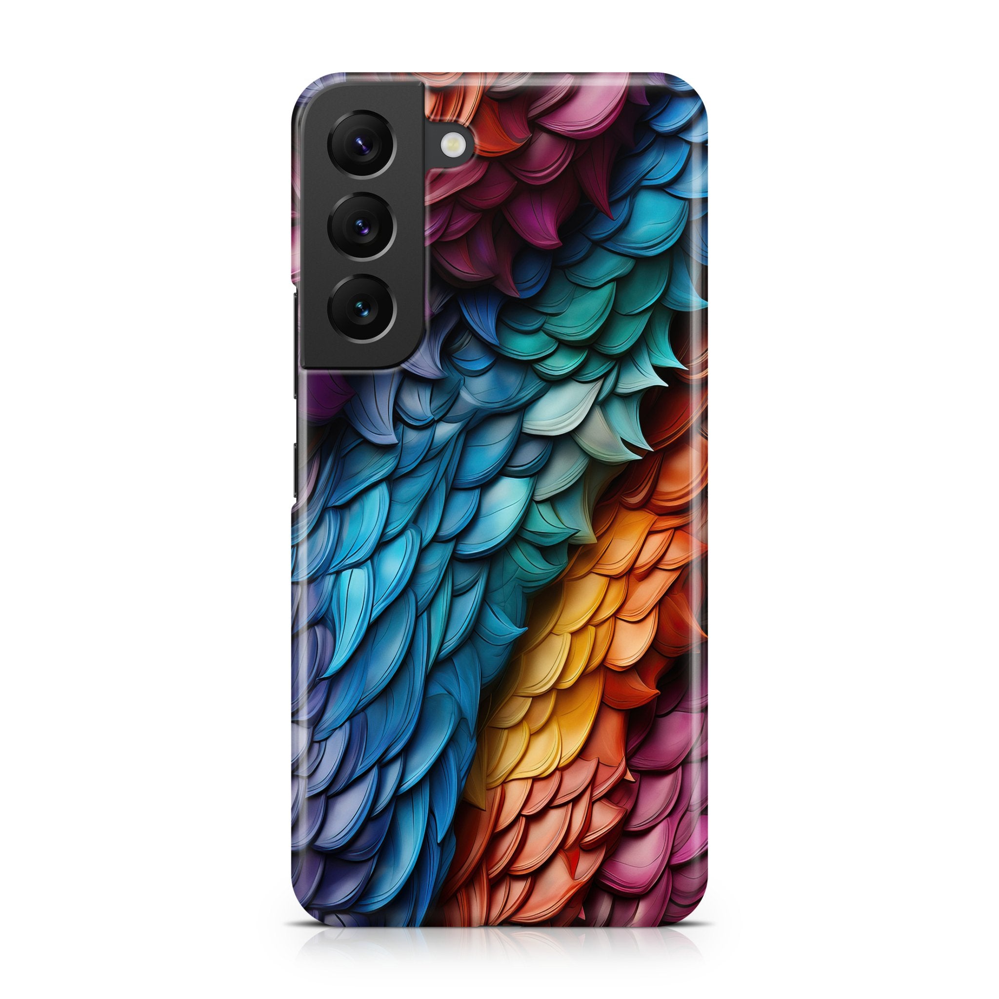 Rainbow Dragonscale - Samsung phone case designs by CaseSwagger