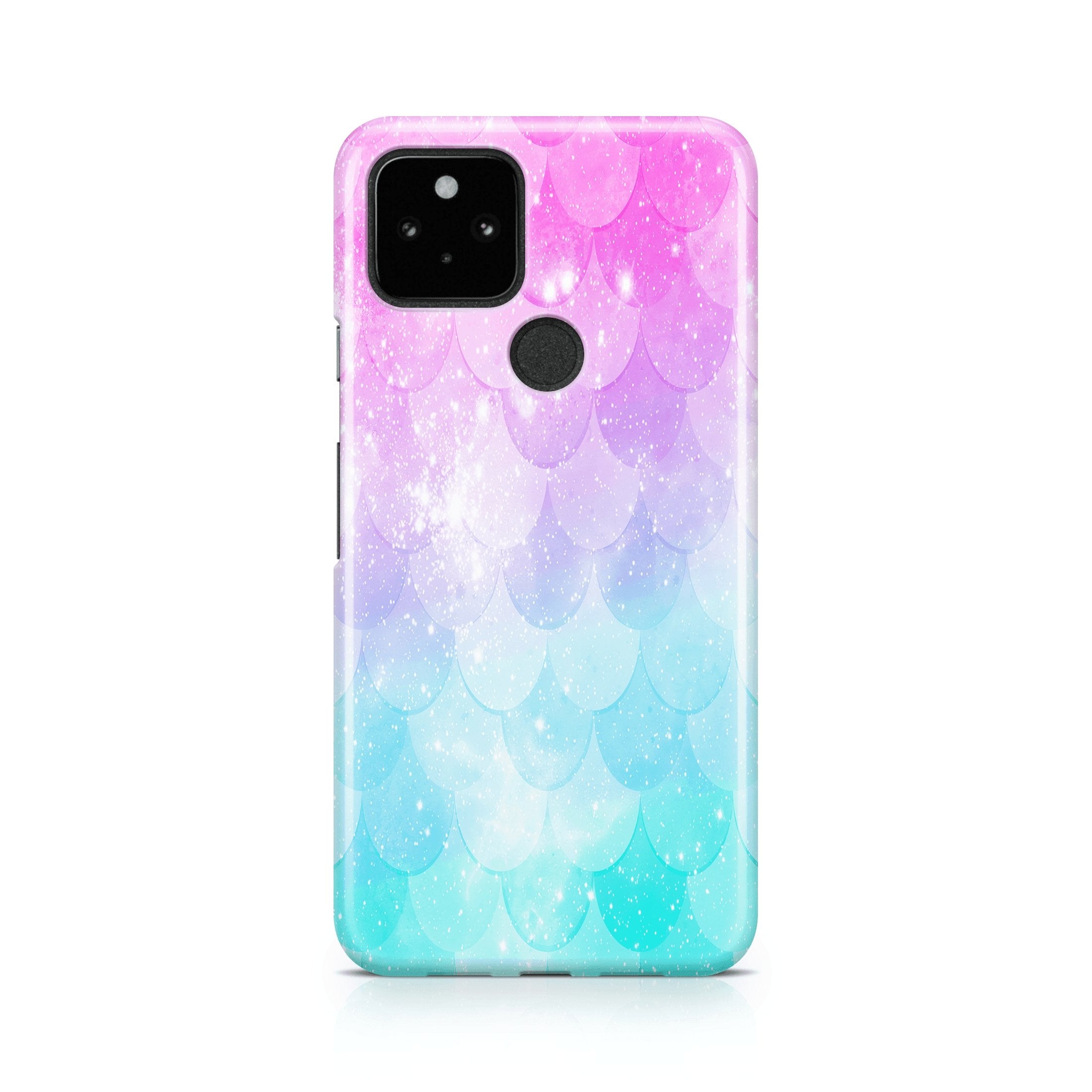 Rainbow Mermaid Scale - Google phone case designs by CaseSwagger