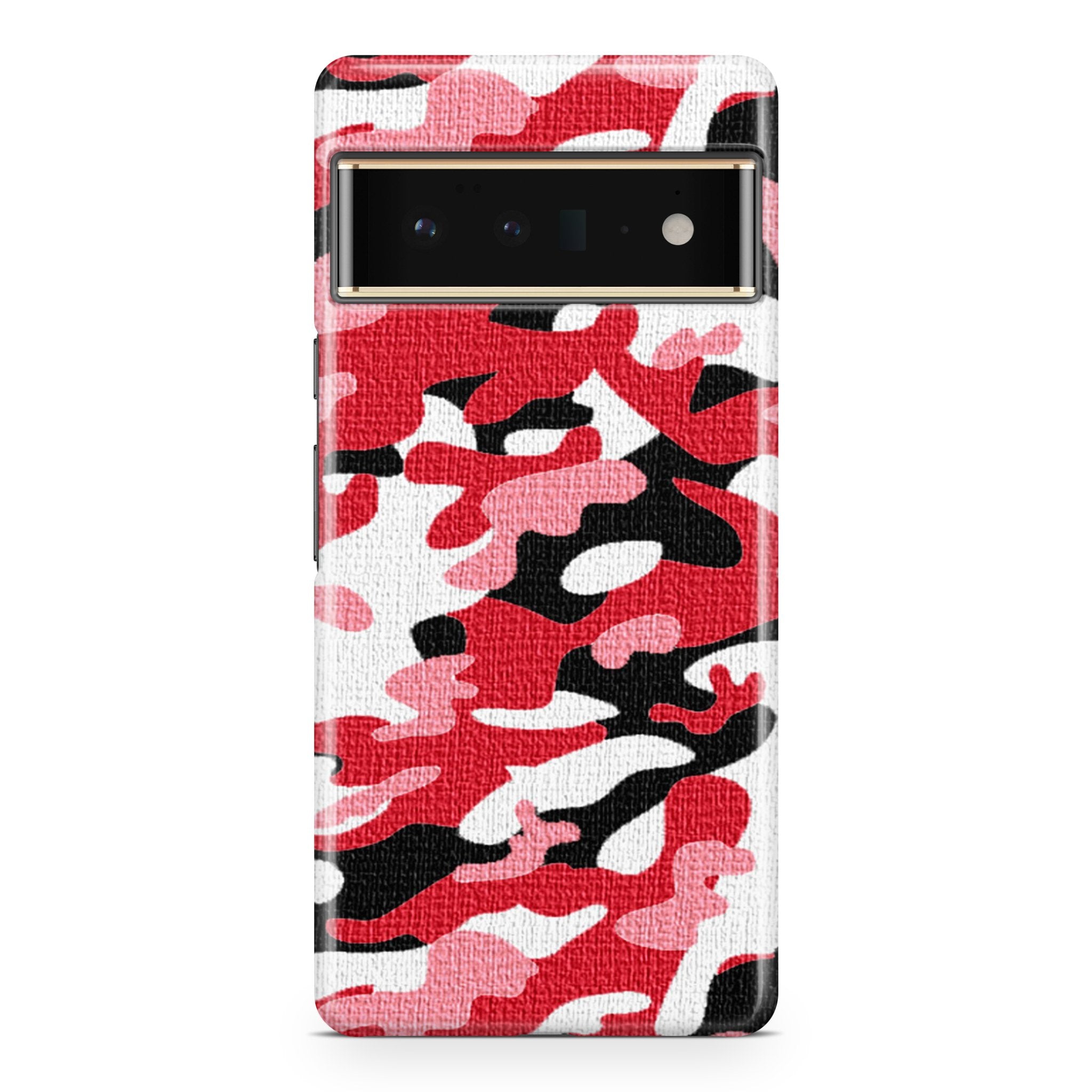 Red Camo - Google phone case designs by CaseSwagger