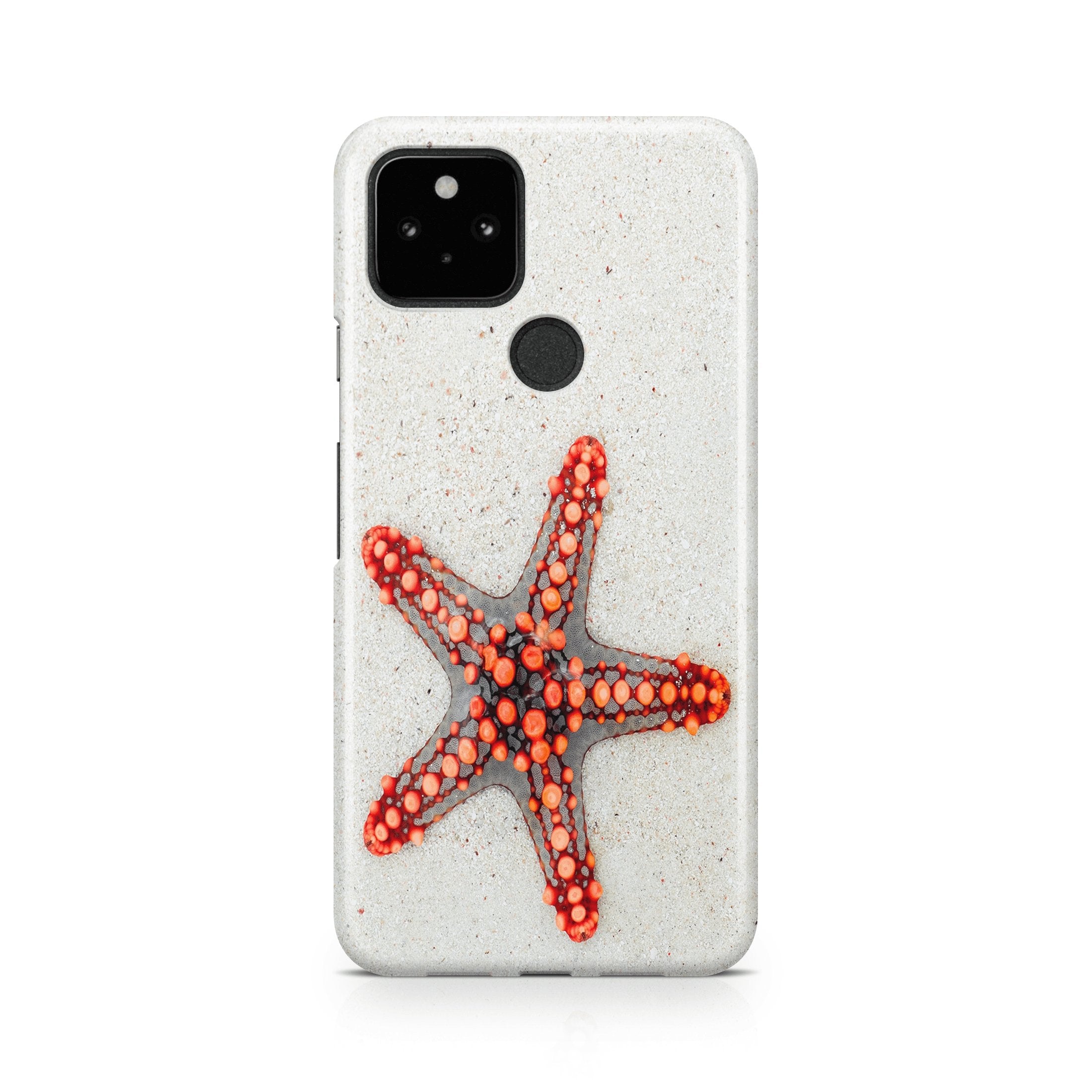 Red Starfish - Google phone case designs by CaseSwagger