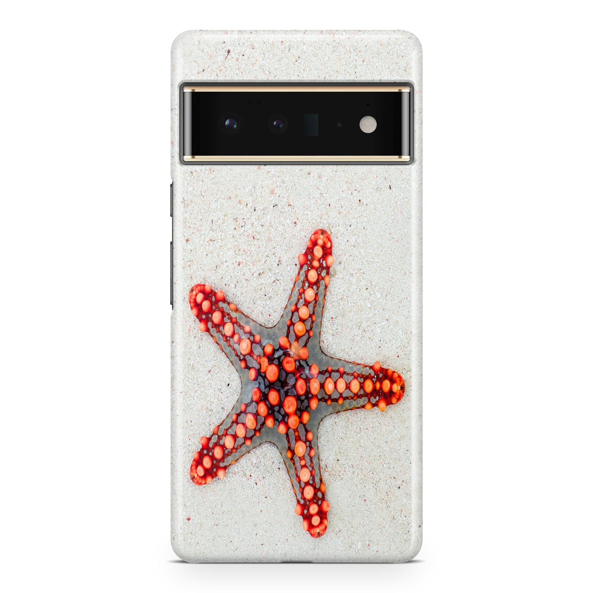 Red Starfish - Google phone case designs by CaseSwagger