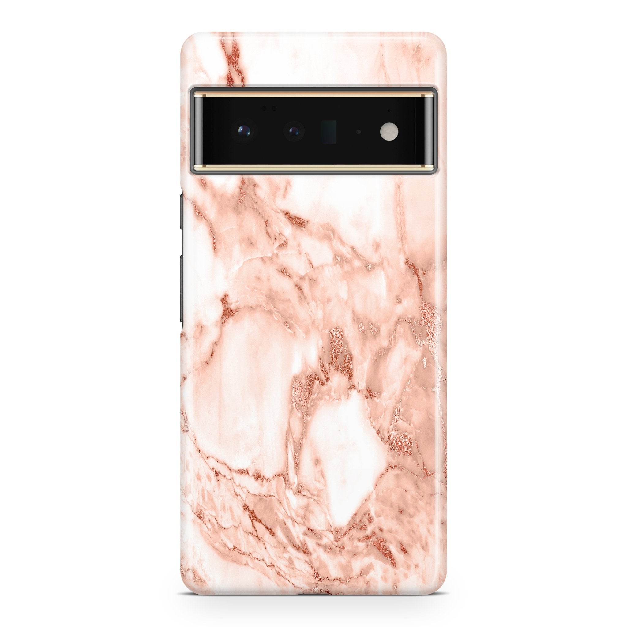 Rose Gold Marble II - Google phone case designs by CaseSwagger