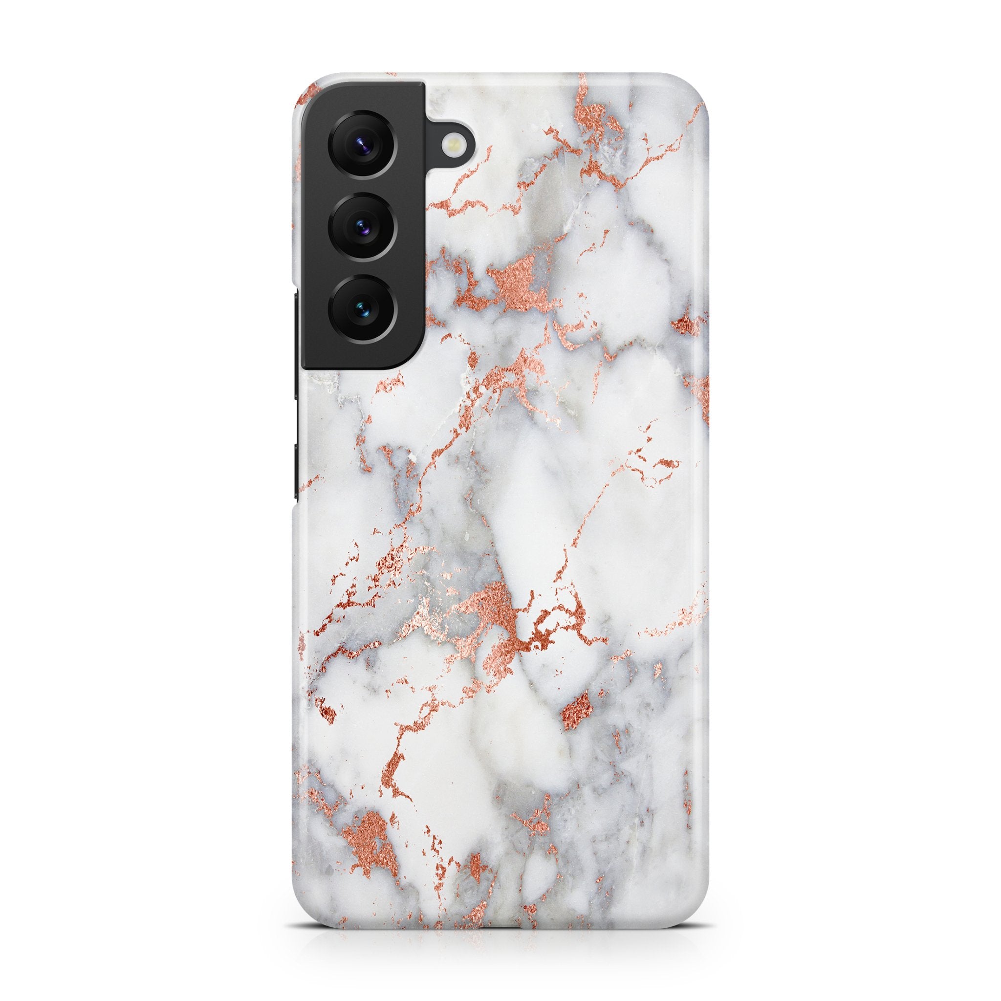 Rose Gold Marble III - Samsung phone case designs by CaseSwagger