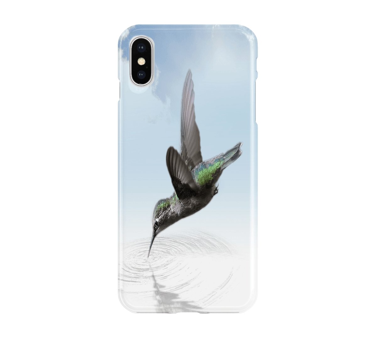 Simple Hummingbird - iPhone phone case designs by CaseSwagger