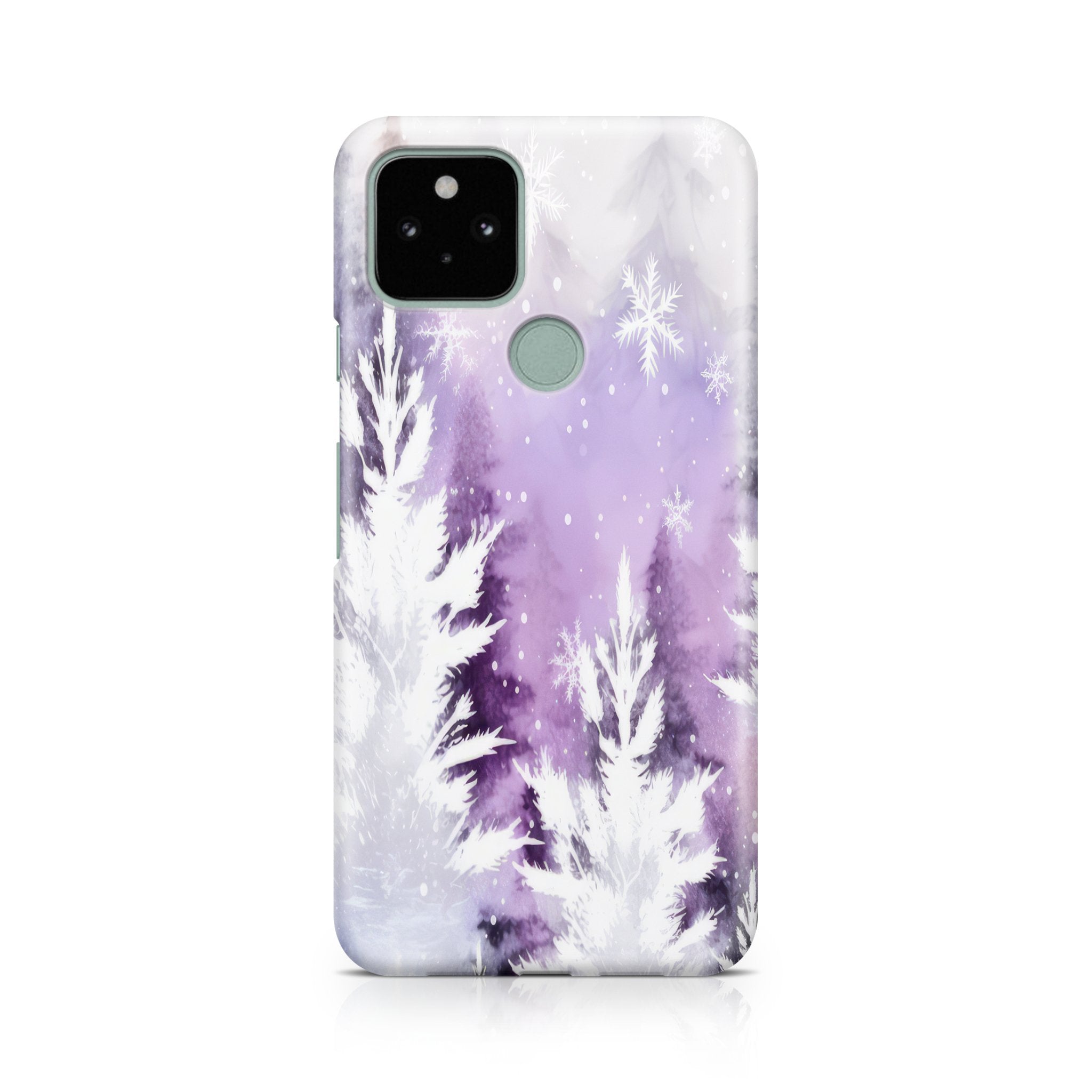 Snowy Forest - Google phone case designs by CaseSwagger