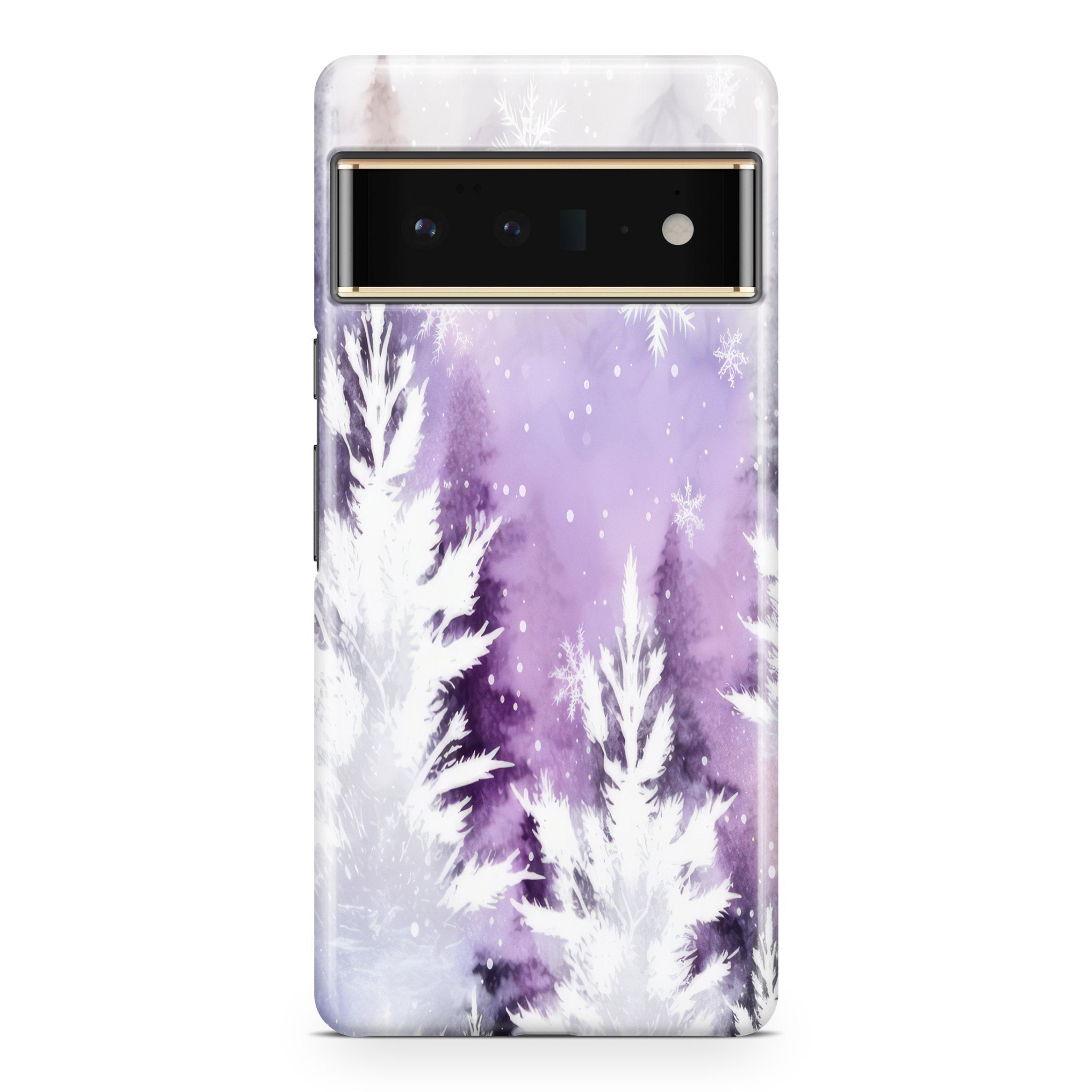 Snowy Forest - Google phone case designs by CaseSwagger