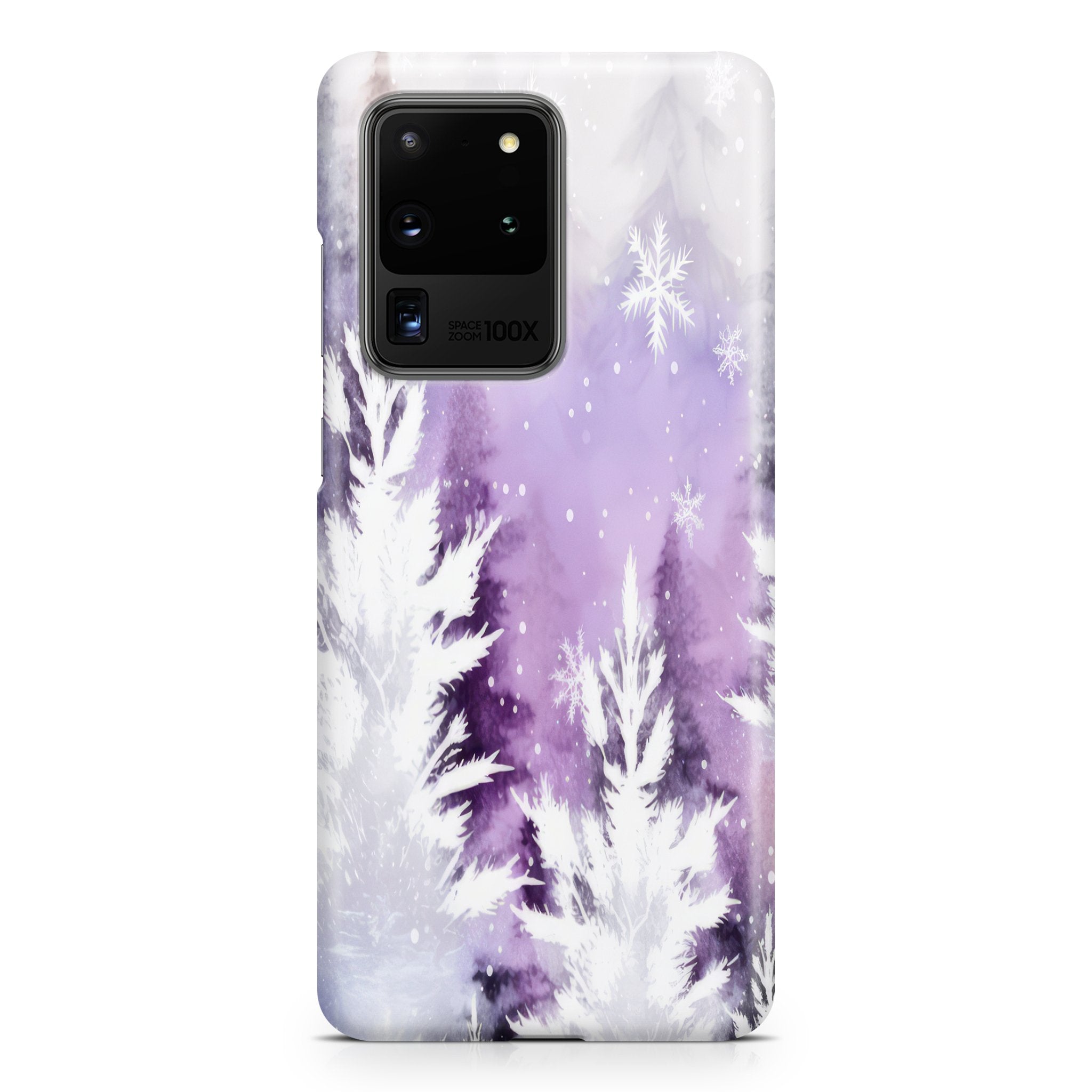 Snowy Forest - Samsung phone case designs by CaseSwagger