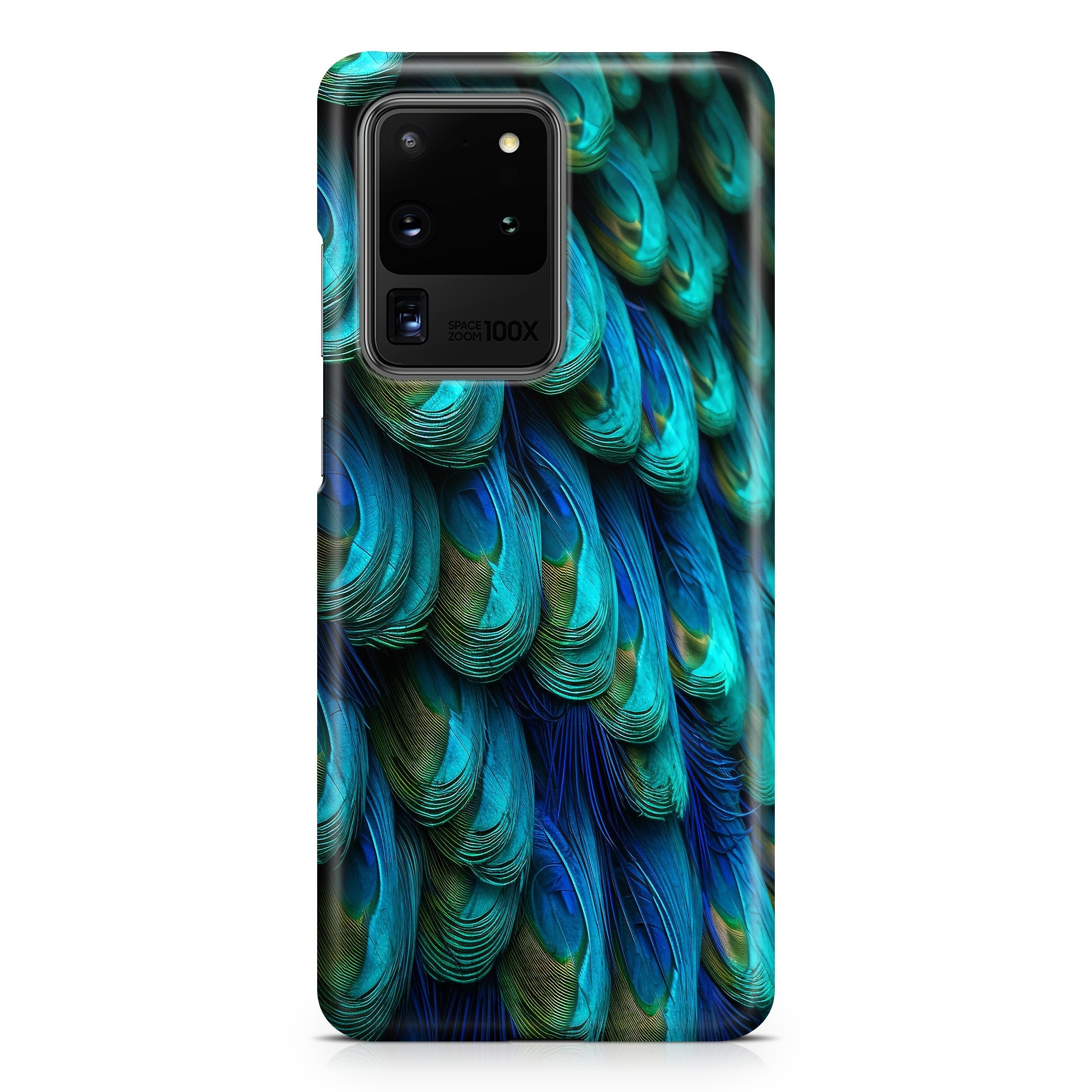 Specter Blue Dragonscale - Samsung phone case designs by CaseSwagger