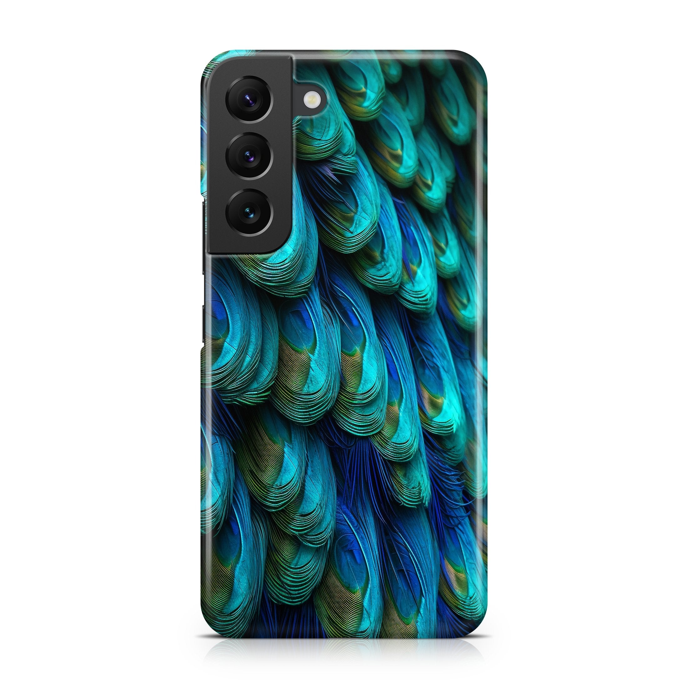 Specter Blue Dragonscale - Samsung phone case designs by CaseSwagger
