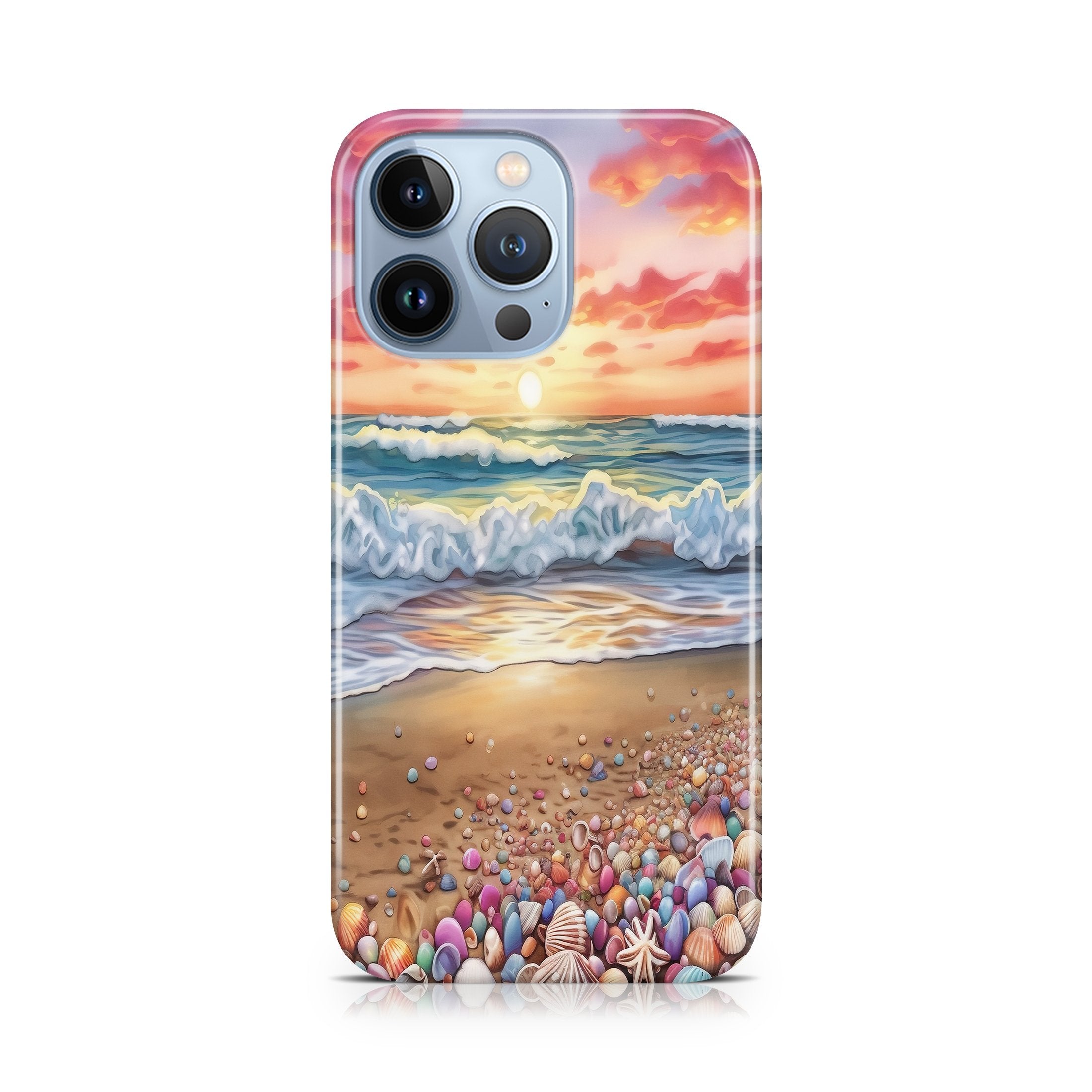Summertime Shoreline - iPhone phone case designs by CaseSwagger