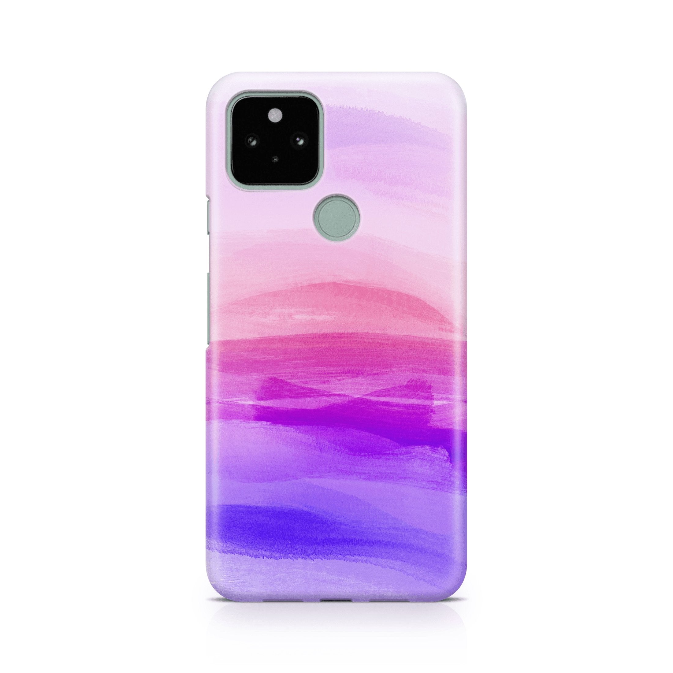 Sunrise Pink Ombre - Google phone case designs by CaseSwagger