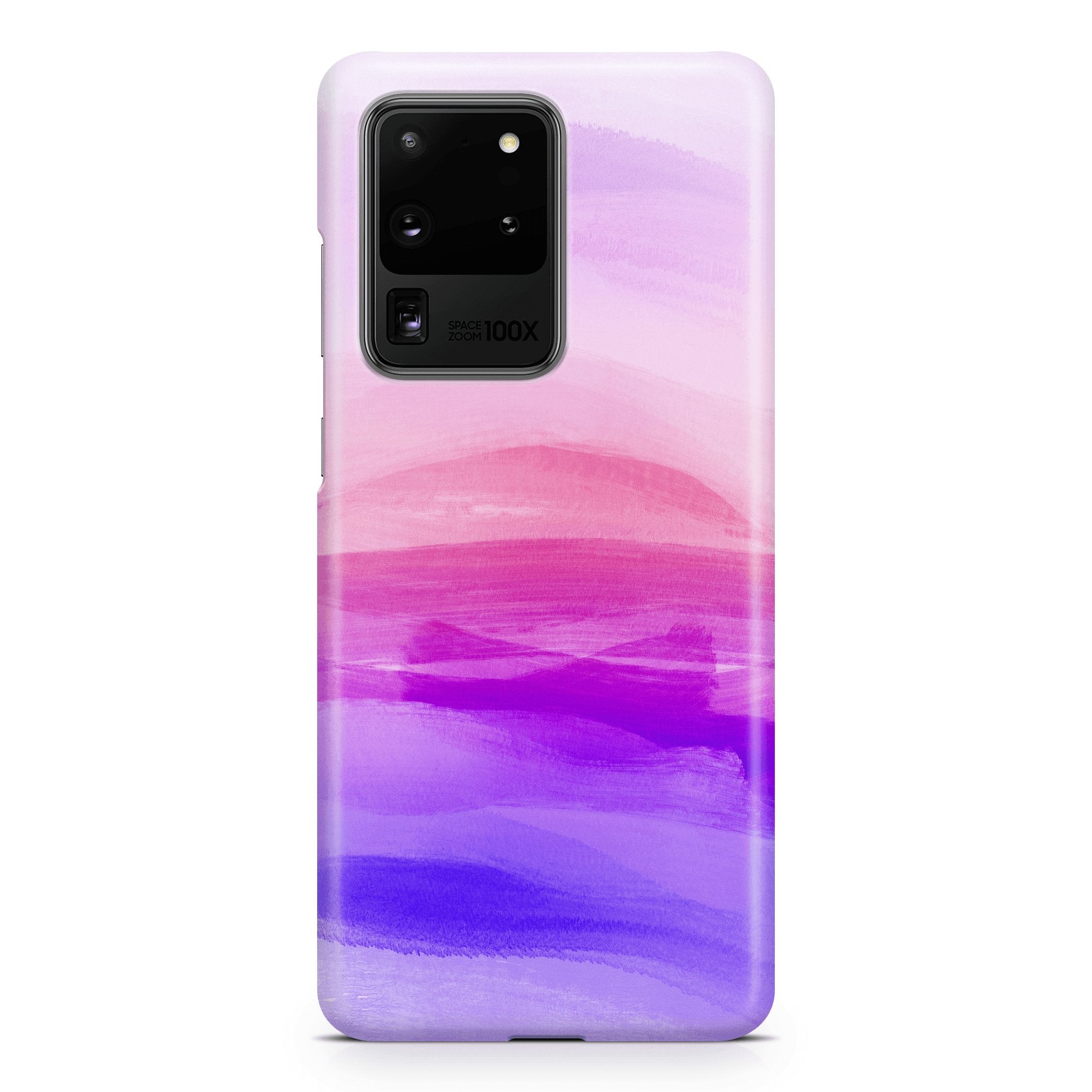 Sunrise Pink Ombre - Samsung phone case designs by CaseSwagger  
