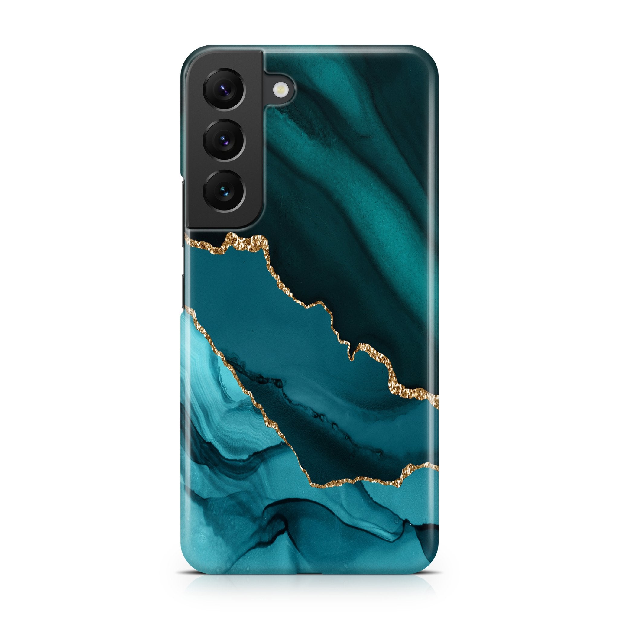 Teal Elegance I - Samsung phone case designs by CaseSwagger