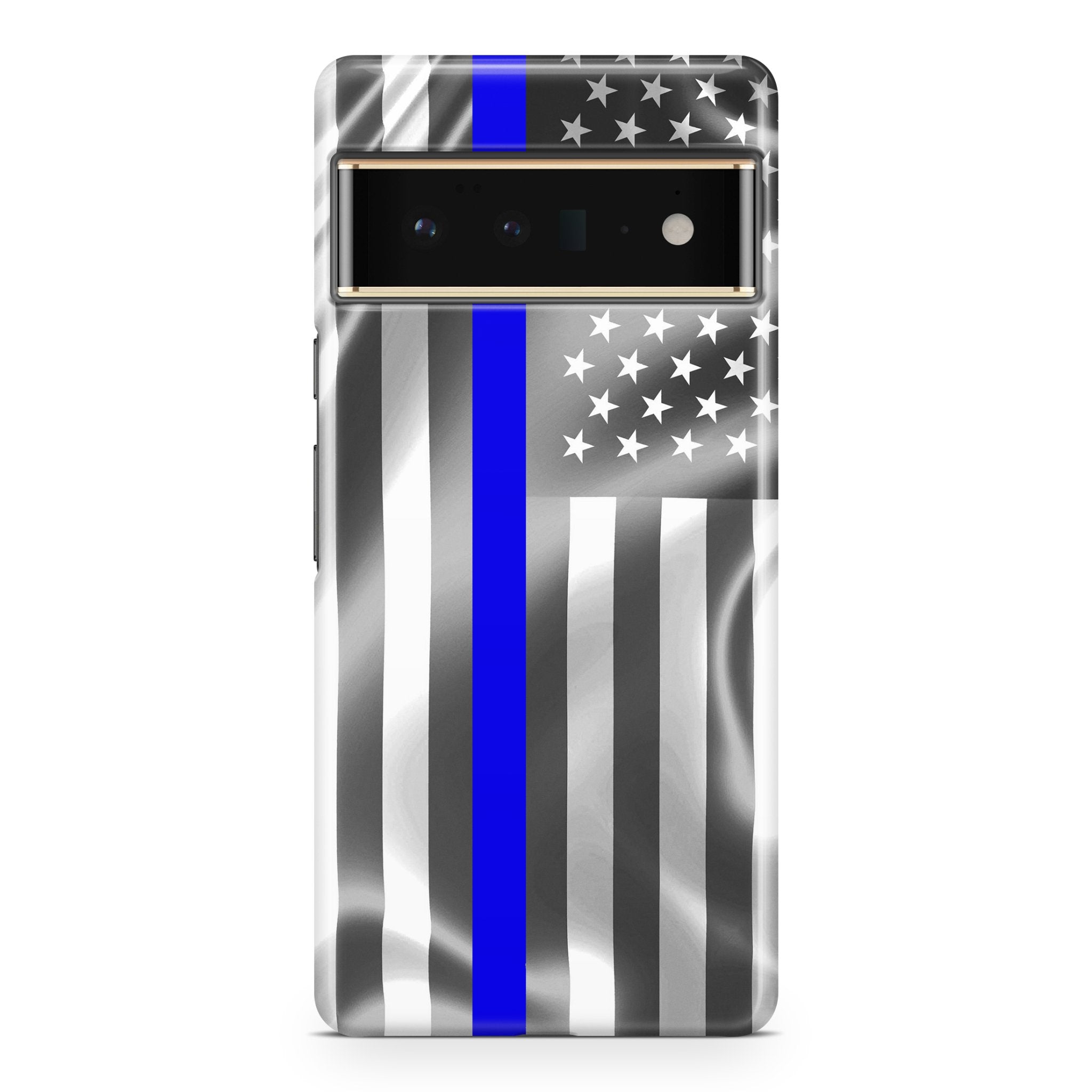 Thin Blue Line - Google phone case designs by CaseSwagger